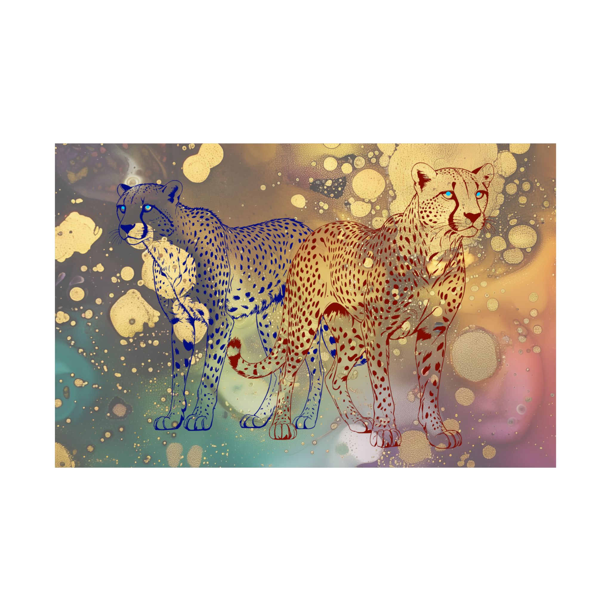 Chasing Gold Matte Poster - Image 2