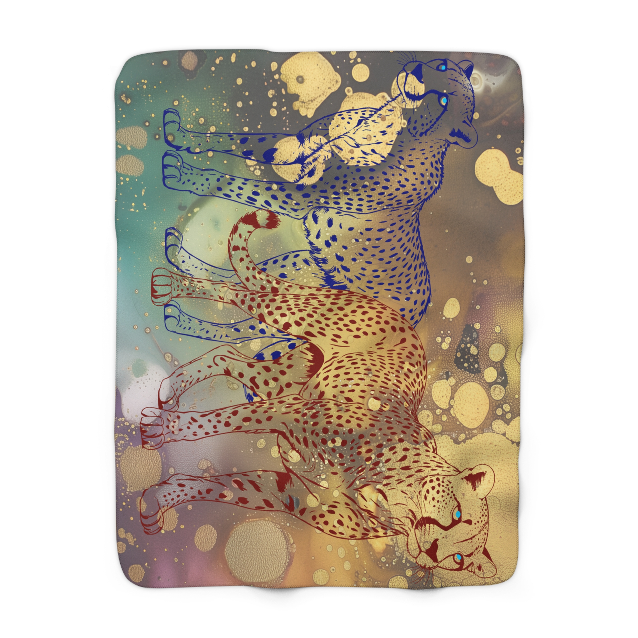 Chasing Gold Sherpa Blanket - Image 2