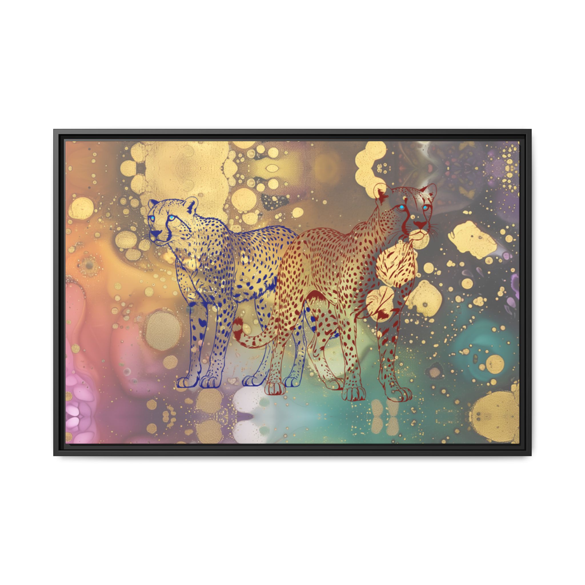 Chasing Gold Framed Canvas - Image 10