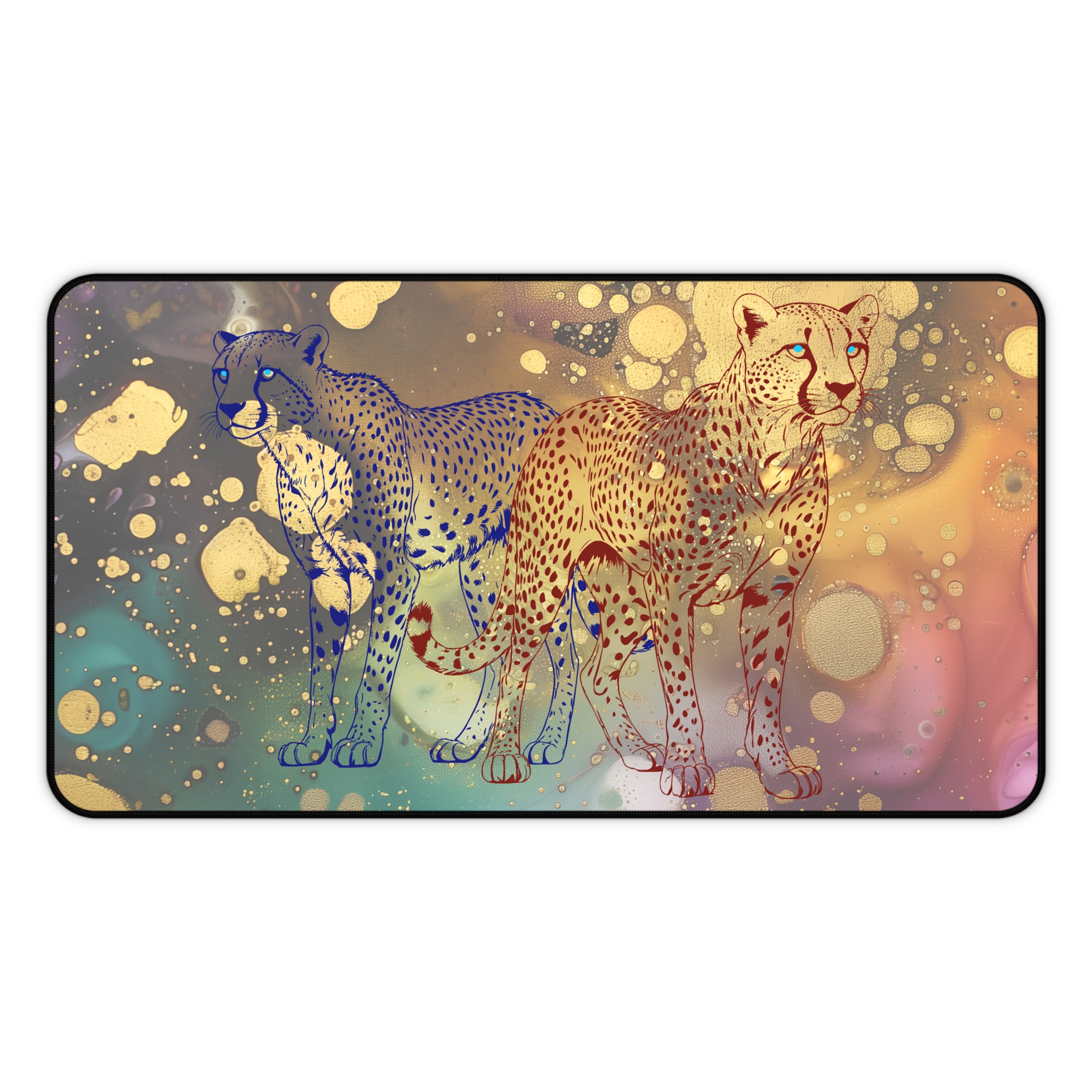 Chasing Gold Desk Mat