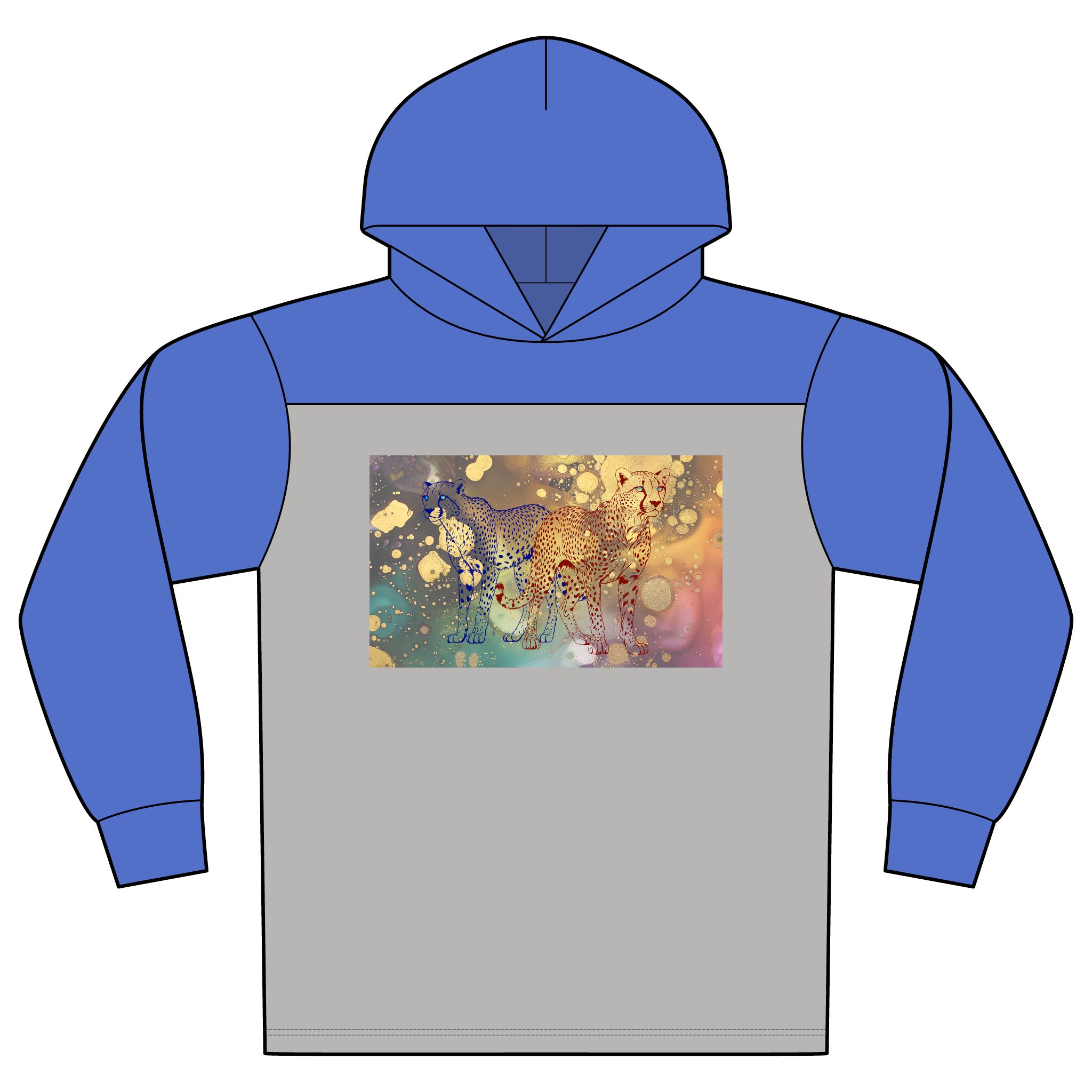 Chasing Gold Modern Hoodie - Image 2
