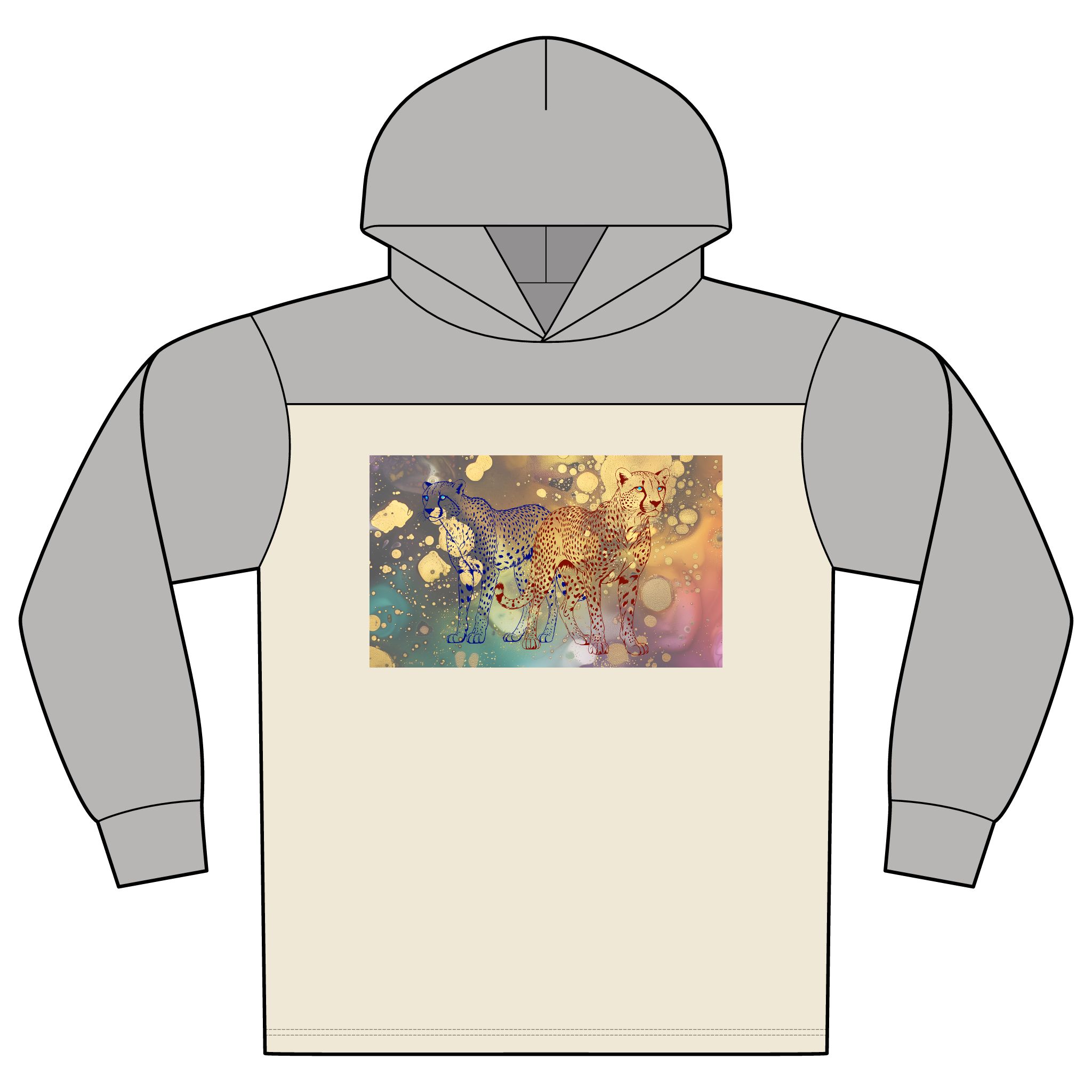 Chasing Gold Modern Hoodie - Image 4