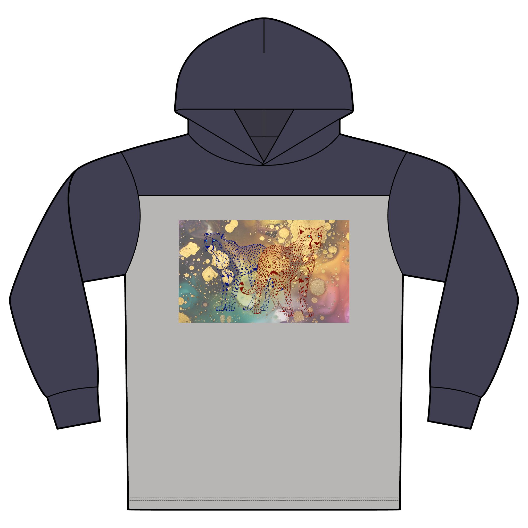 Chasing Gold Modern Hoodie