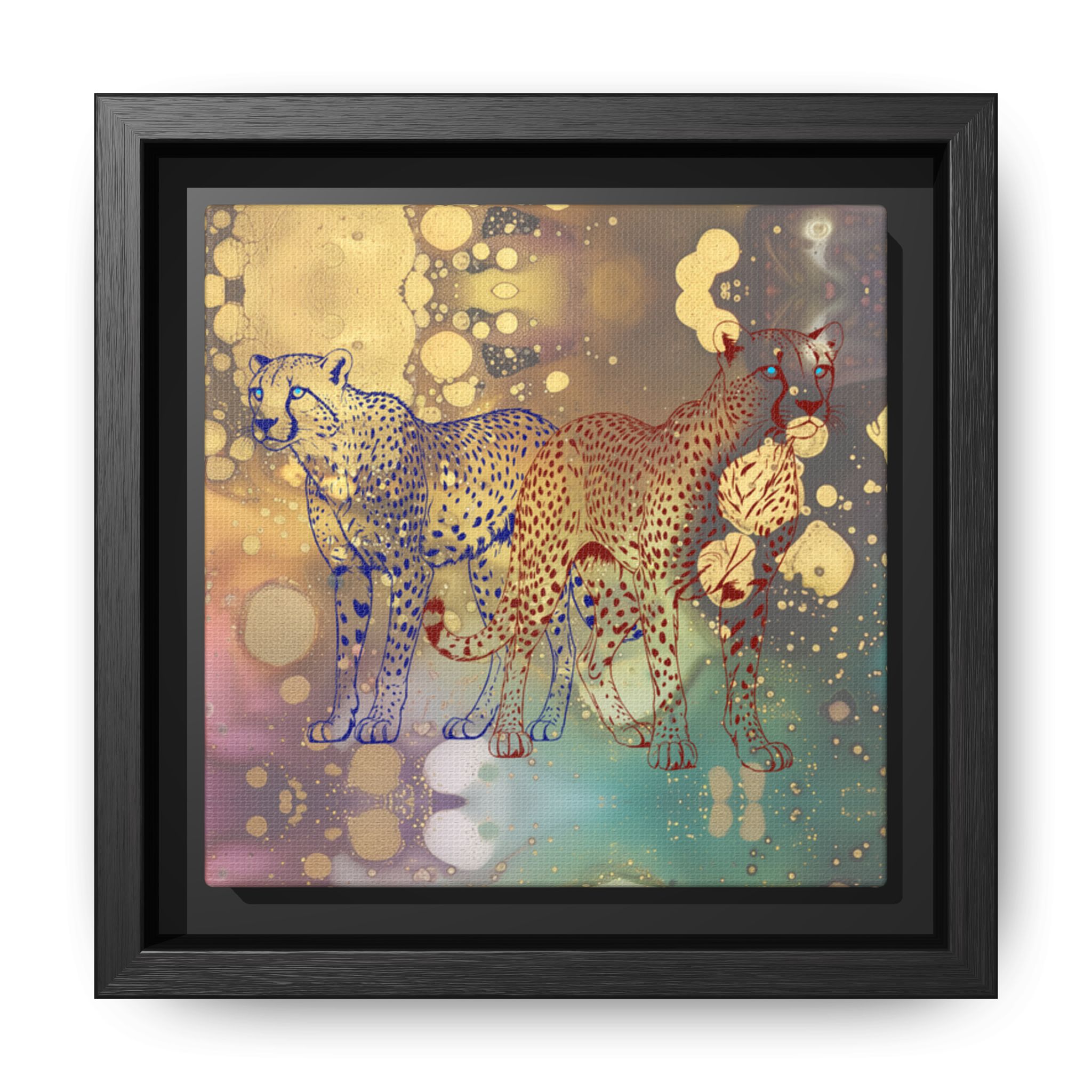 Chasing Gold Framed Canvas - Image 12