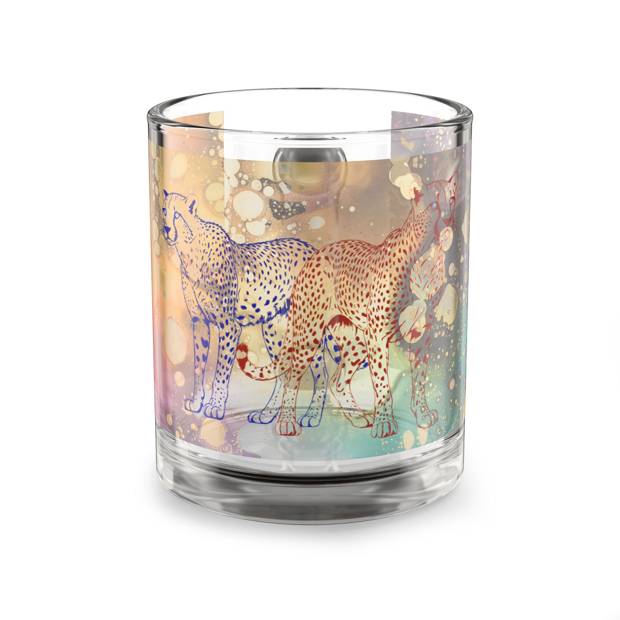 Chasing Gold Glass Mug