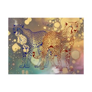 Chasing Gold Matte Poster
