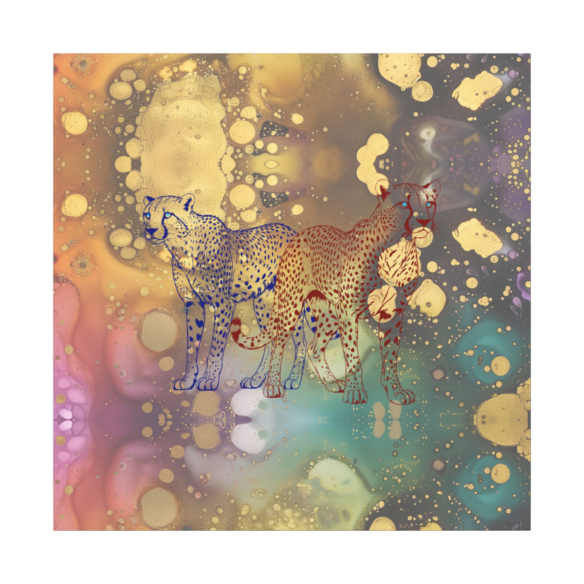 Chasing Gold Thin Canvas - Image 4