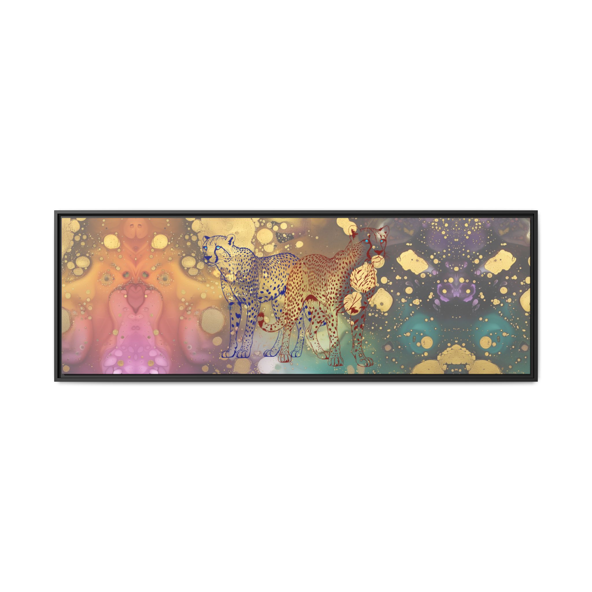 Chasing Gold Framed Canvas - Image 13