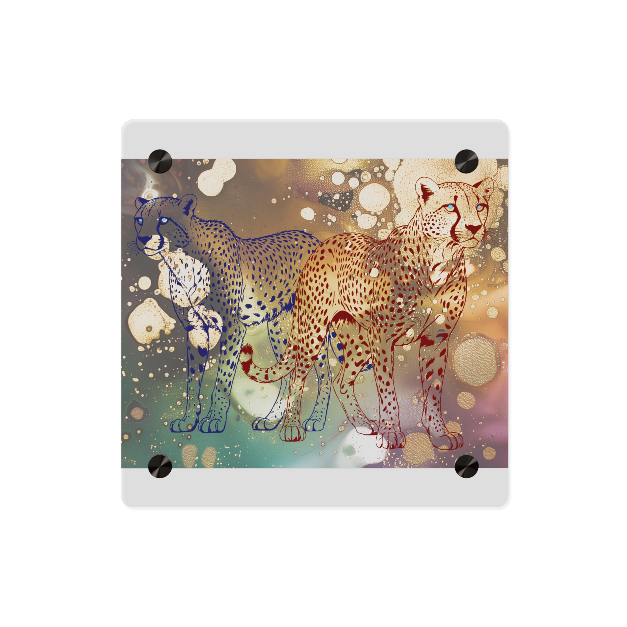Chasing Gold Acrylic Panel - Image 3