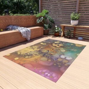 Chasing Gold Outdoor Rug