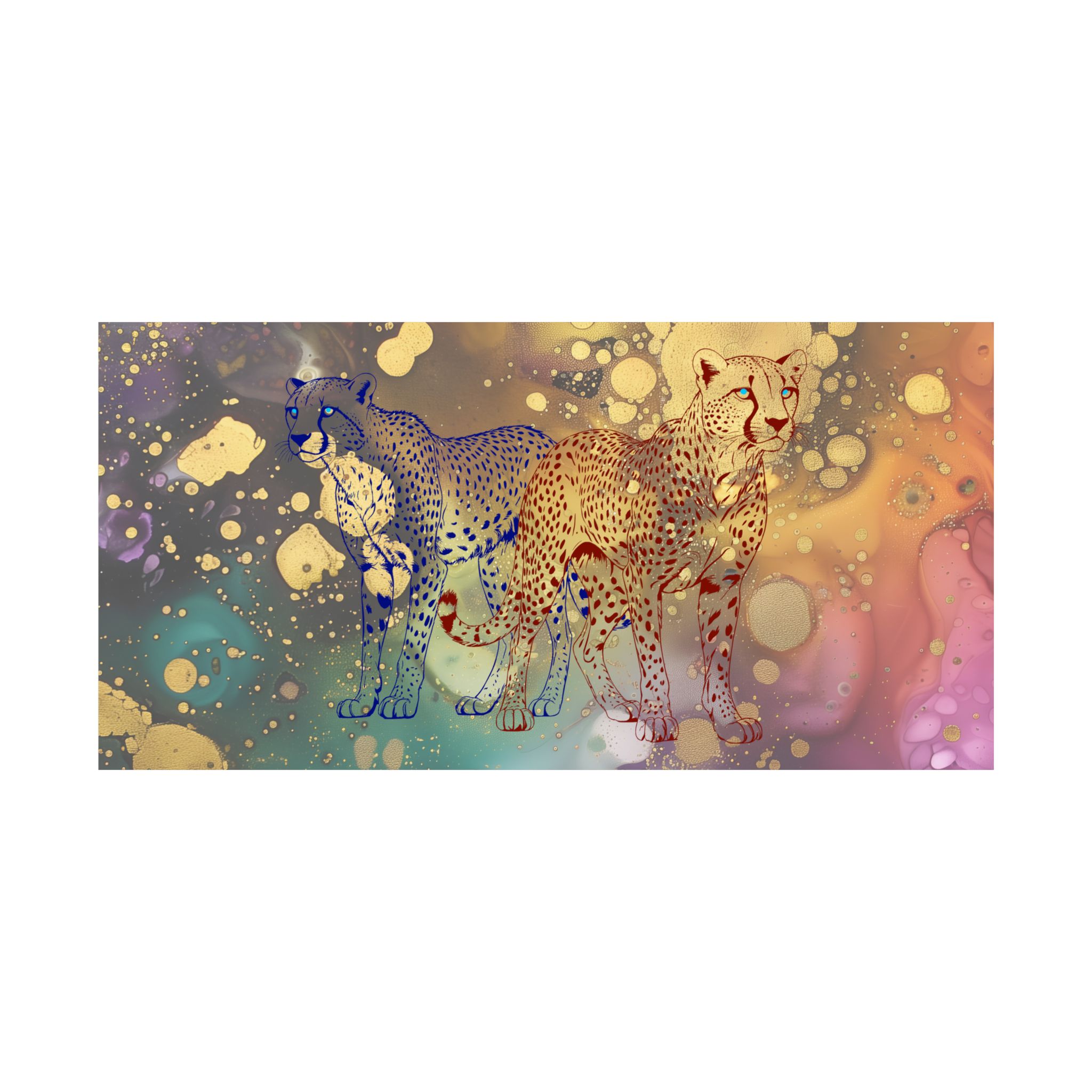 Chasing Gold Matte Poster - Image 3