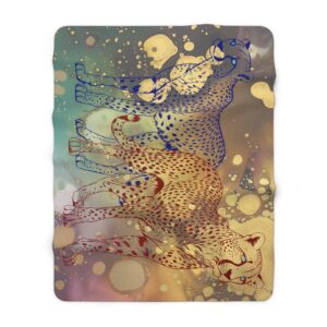 Chasing Gold Sherpa Blanket