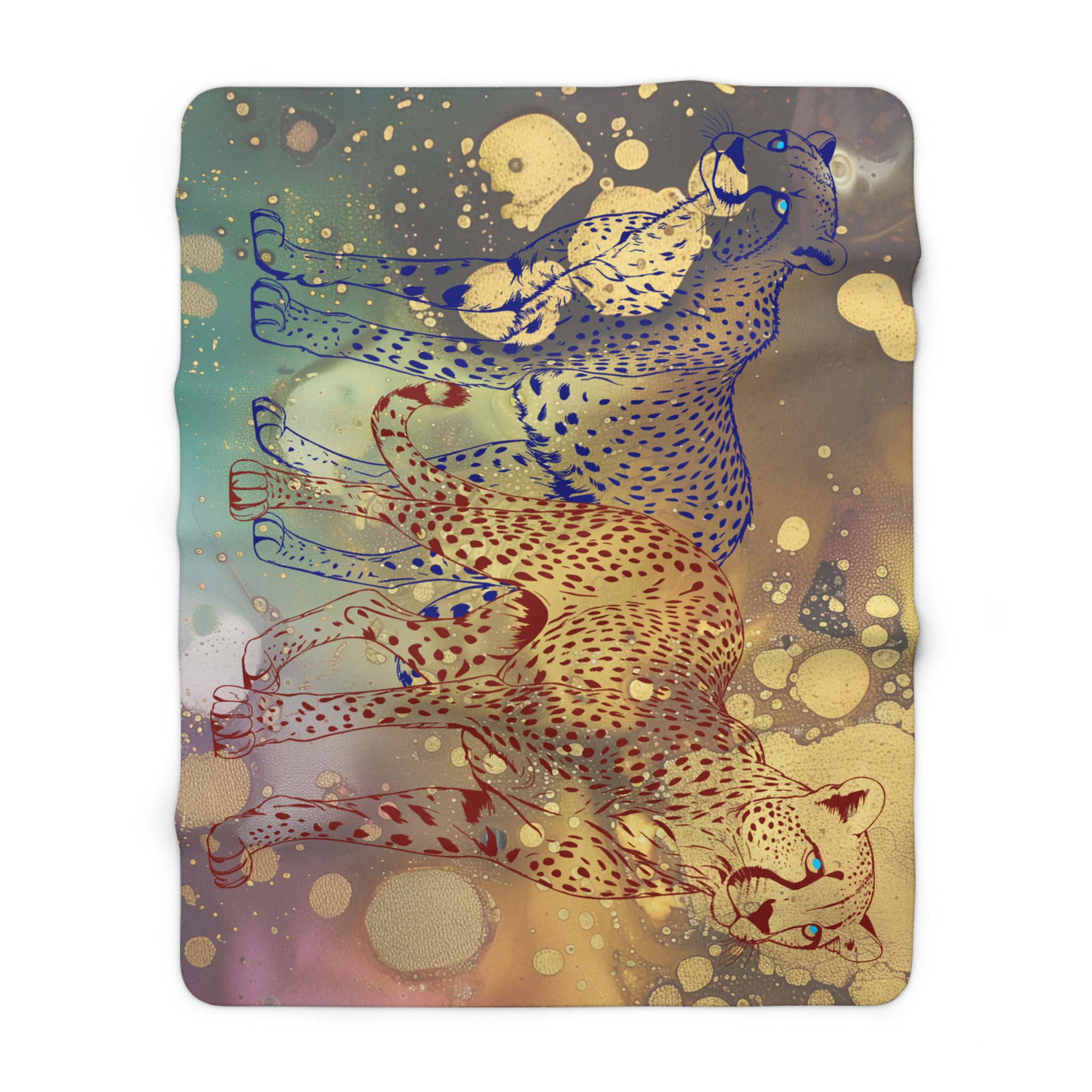 Chasing Gold Sherpa Blanket