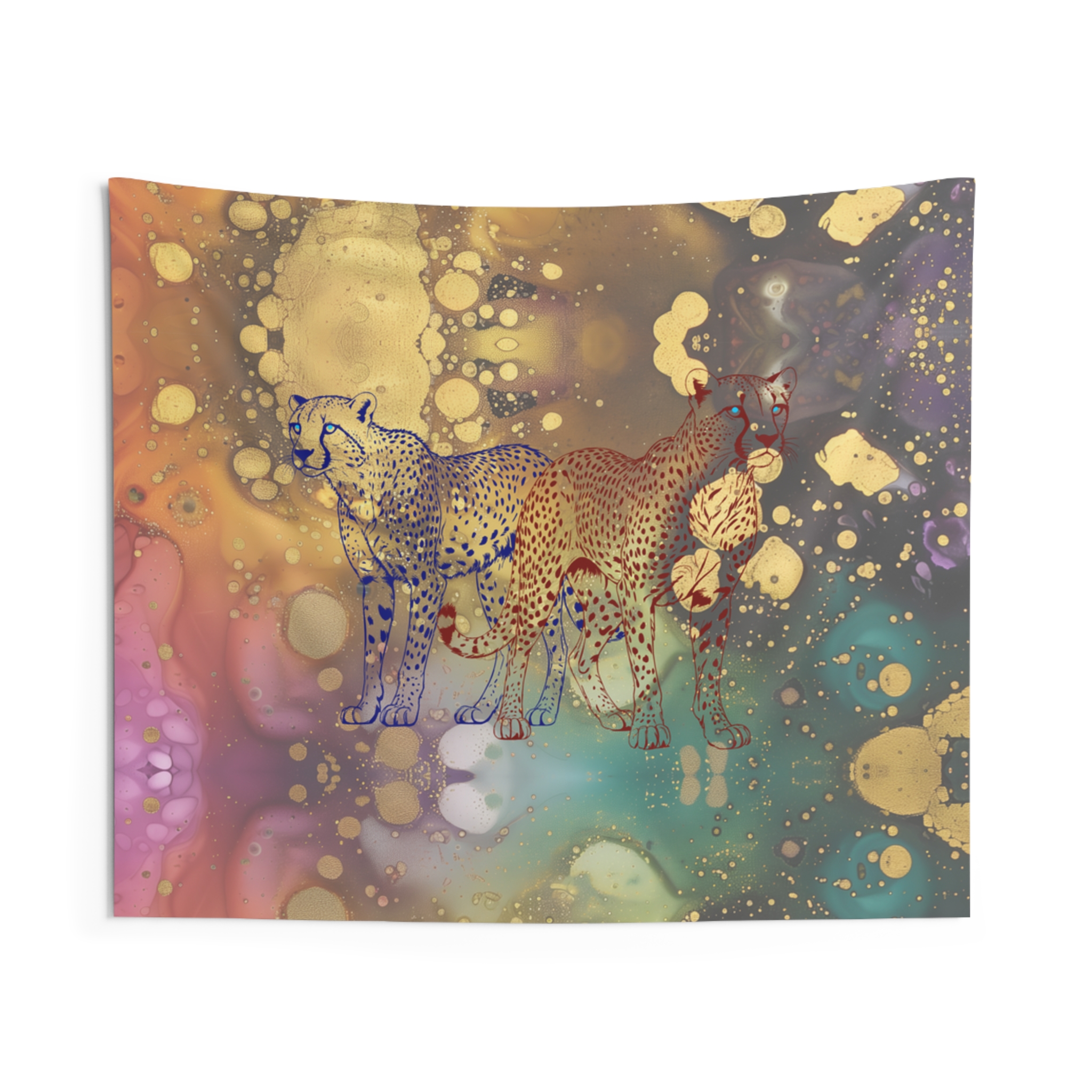 Chasing Gold Indoor Tapestry - Image 2