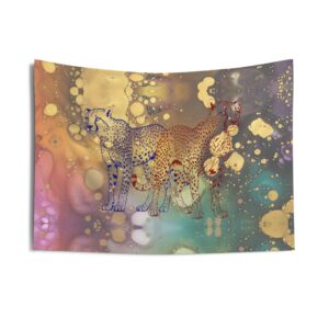 Chasing Gold Indoor Tapestry