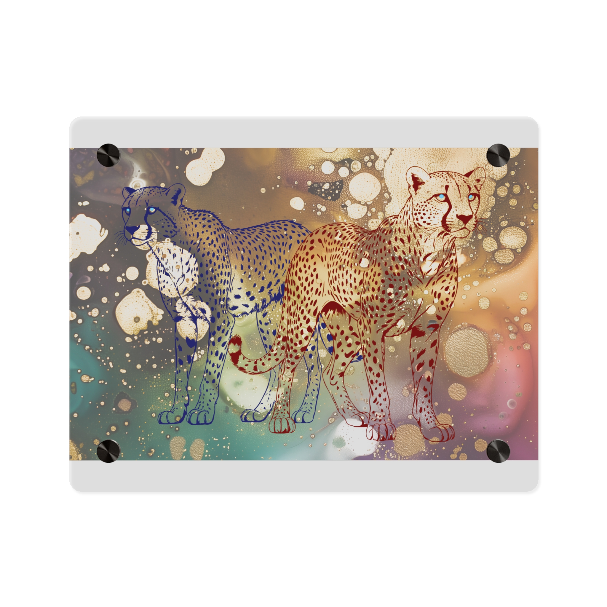 Chasing Gold Acrylic Panel