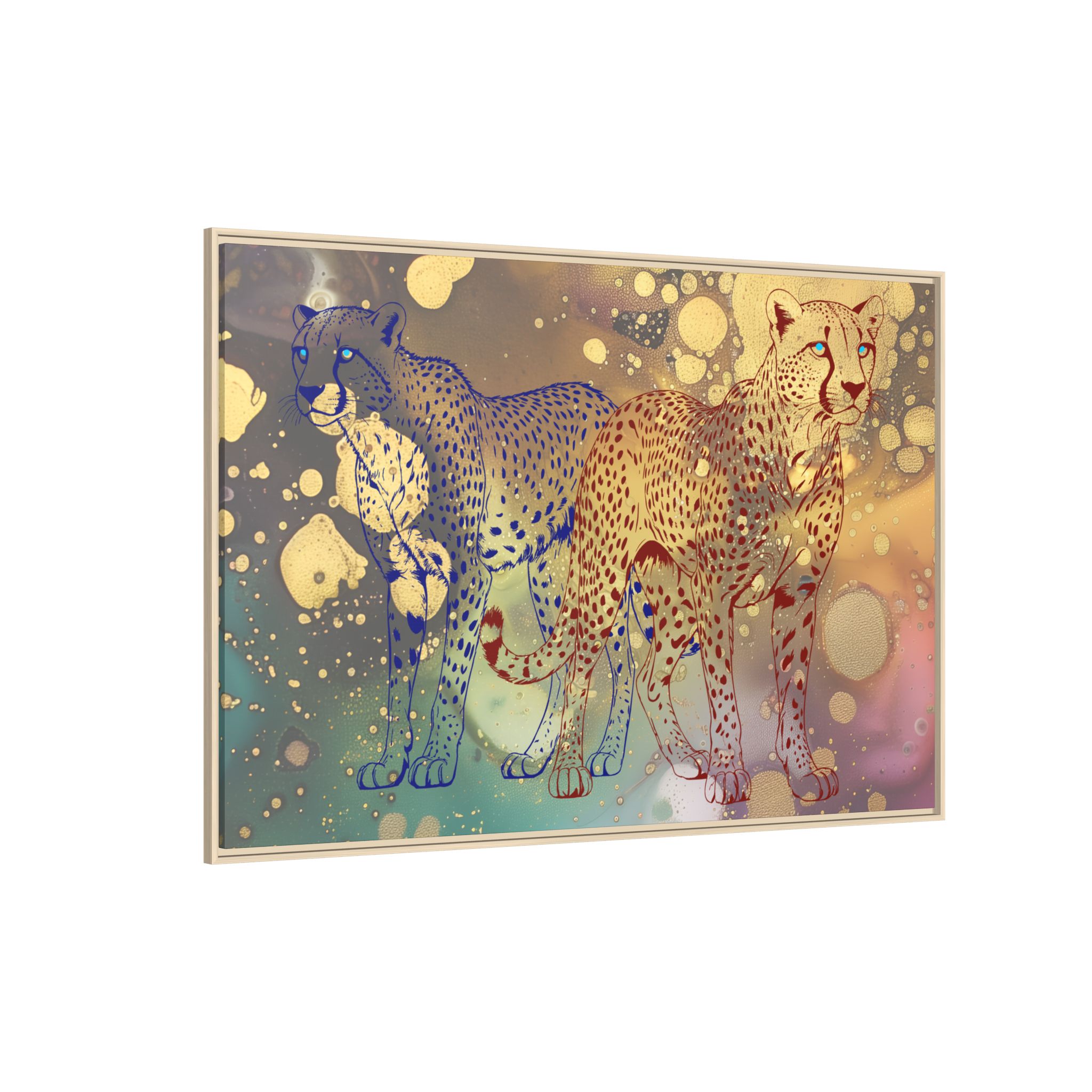 Chasing Gold Framed Canvas - Image 9