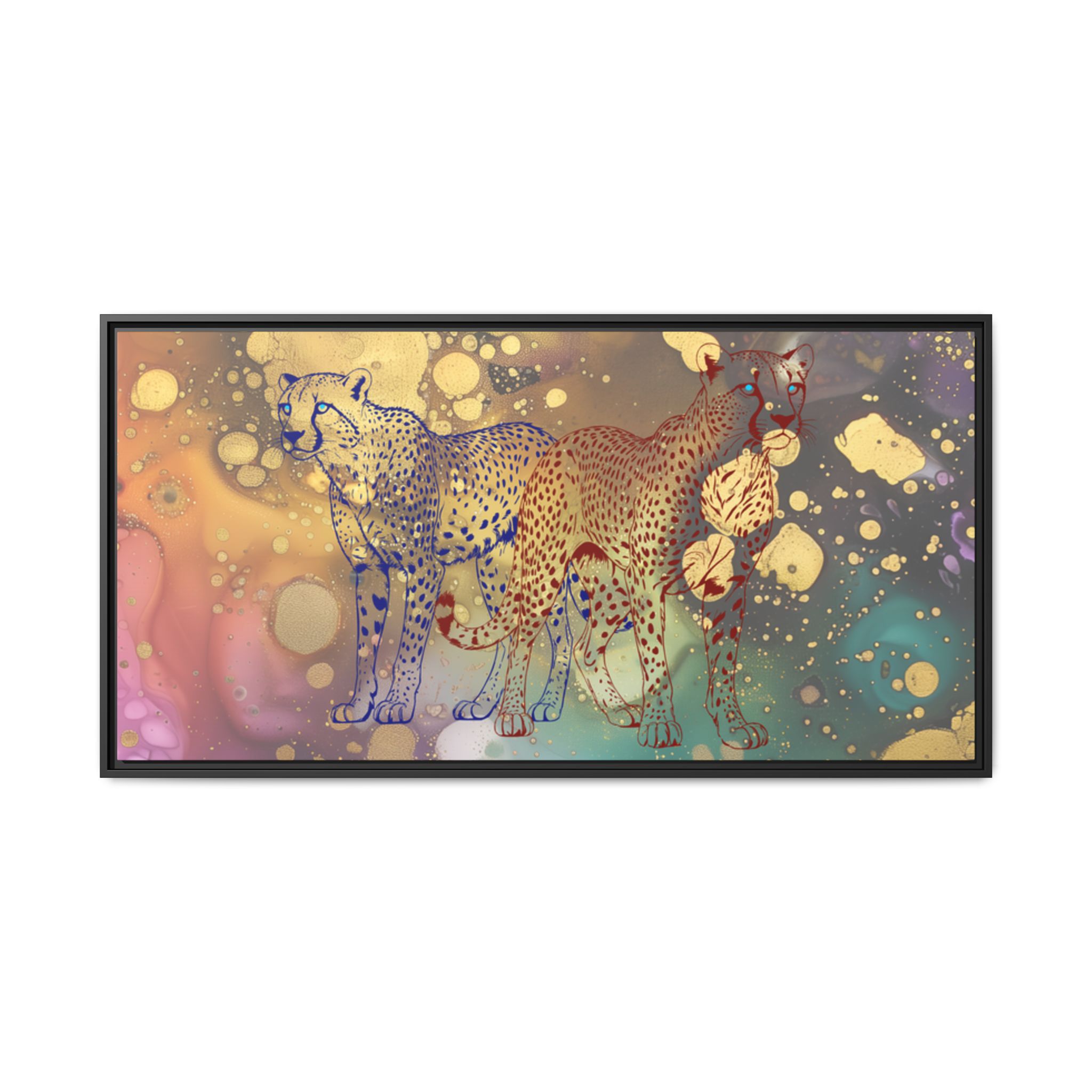 Chasing Gold Framed Canvas - Image 5