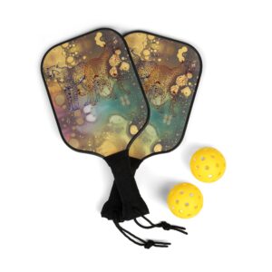 Chasing Gold Pickleball Set