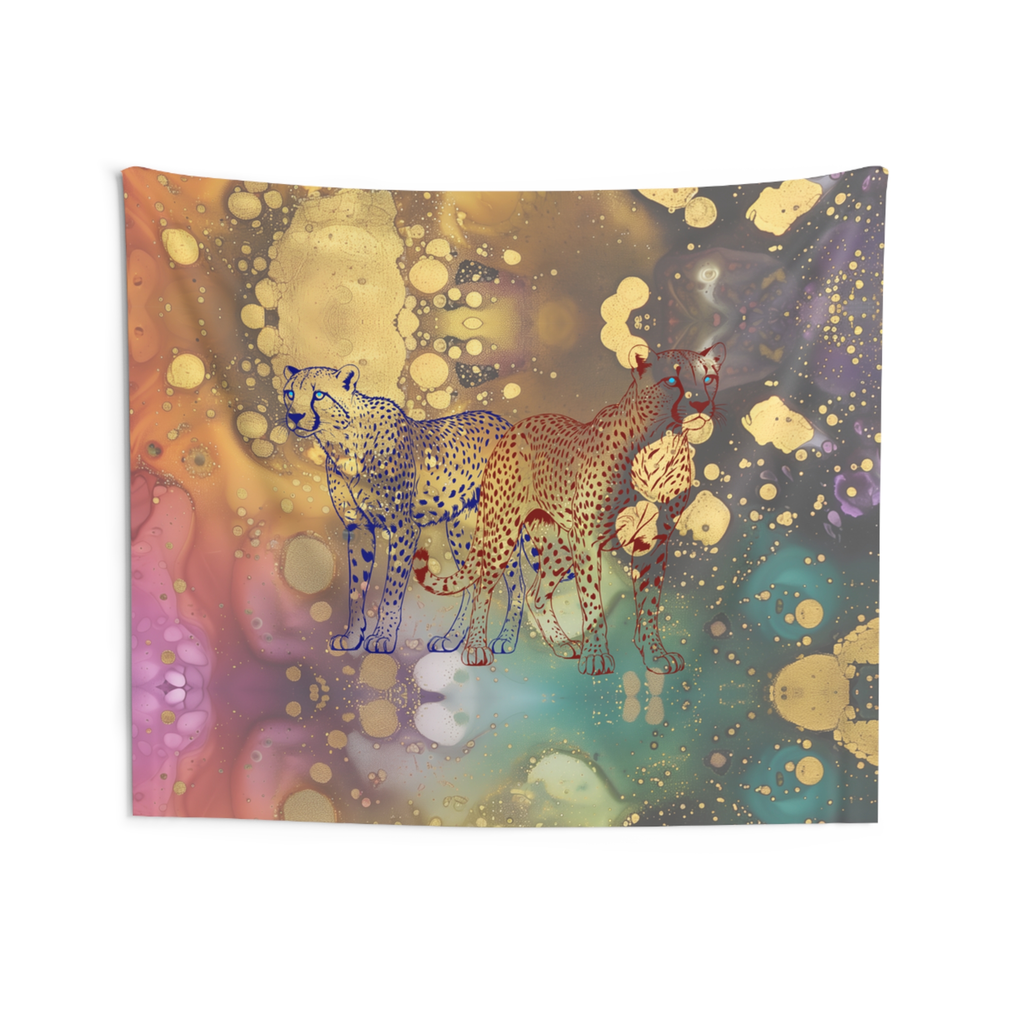 Chasing Gold Indoor Tapestry - Image 3