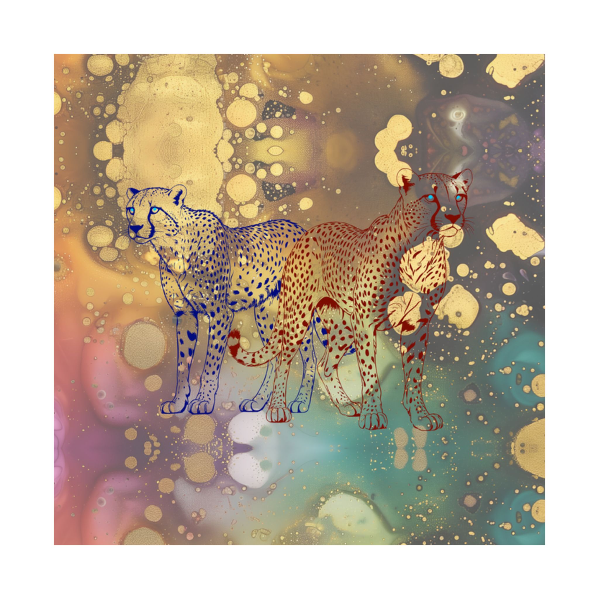 Chasing Gold Matte Poster - Image 4