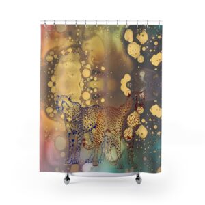 Chasing Gold Shower Curtain