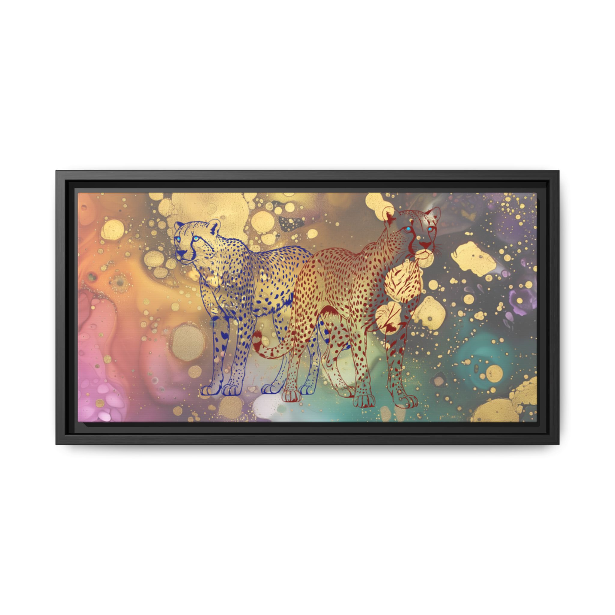 Chasing Gold Framed Canvas - Image 11
