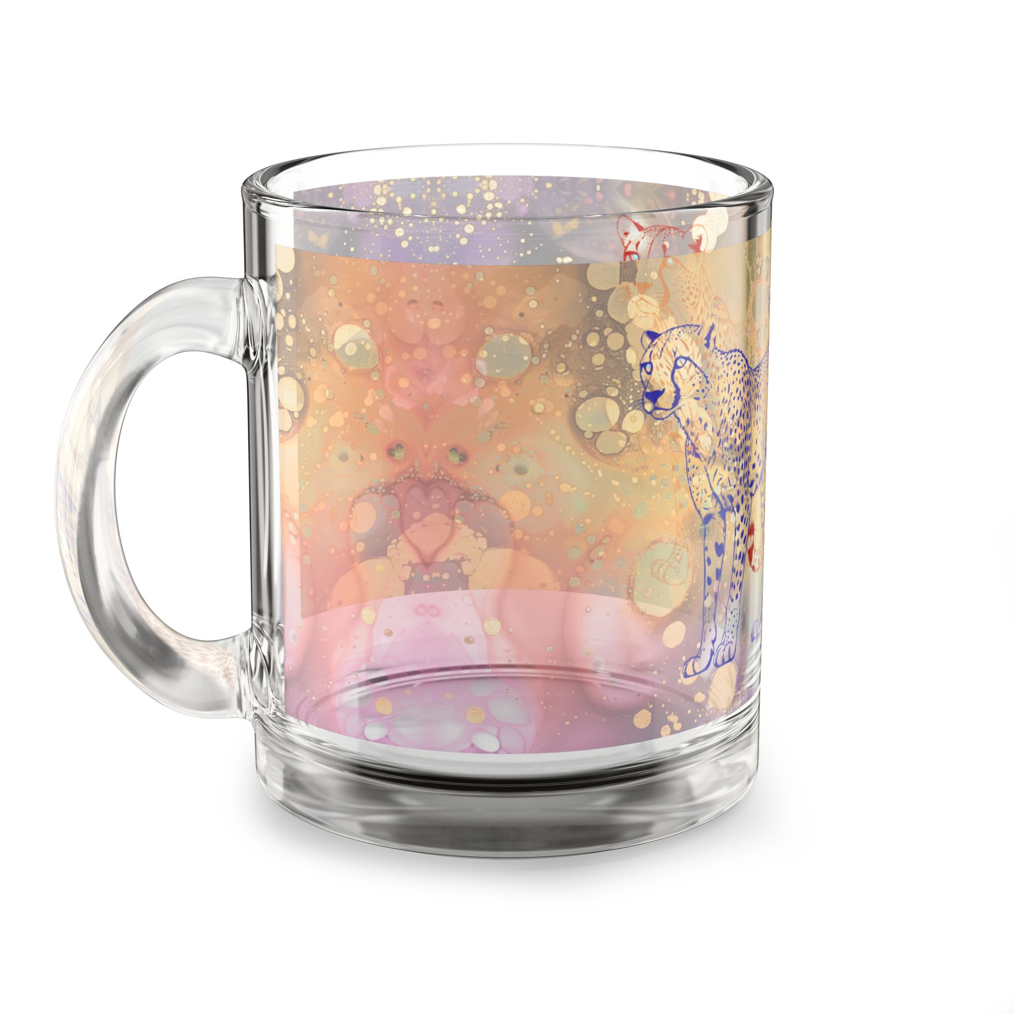 Chasing Gold Glass Mug - Image 2