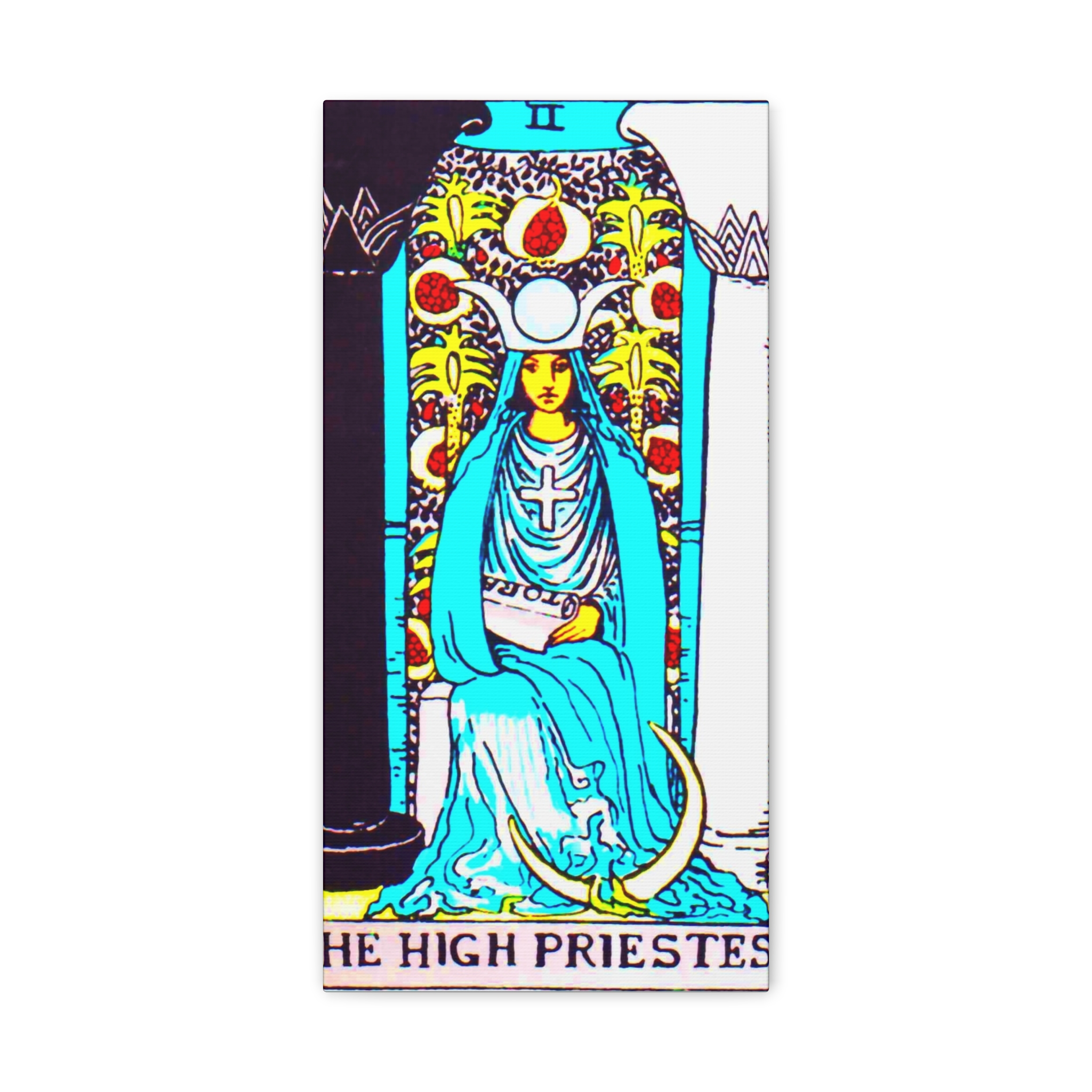 LAYOUT Tarot High Priestess 2 Matte Canvas - Image 11