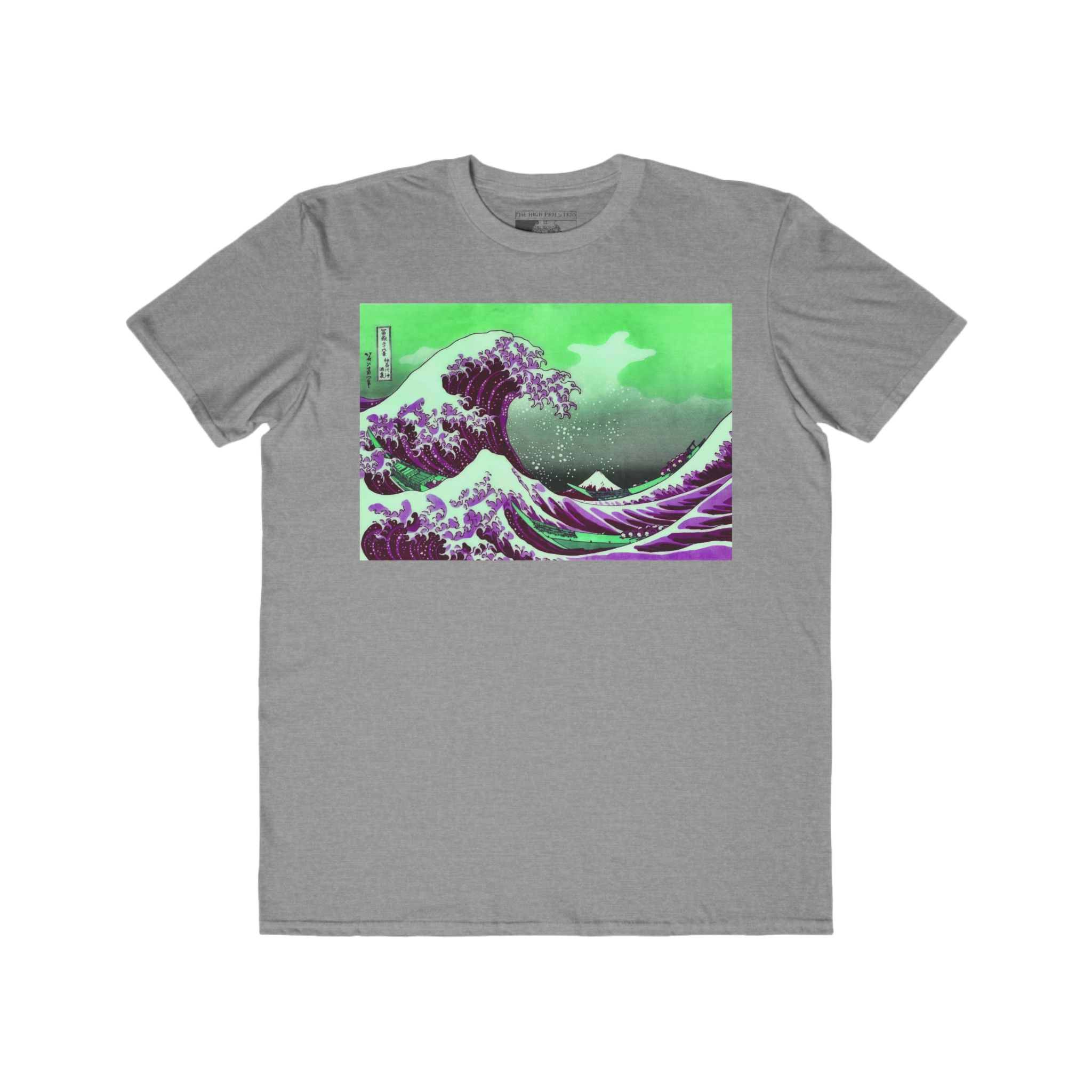 Great Wave off Kanagawa - Purple Men's Tee - Image 5