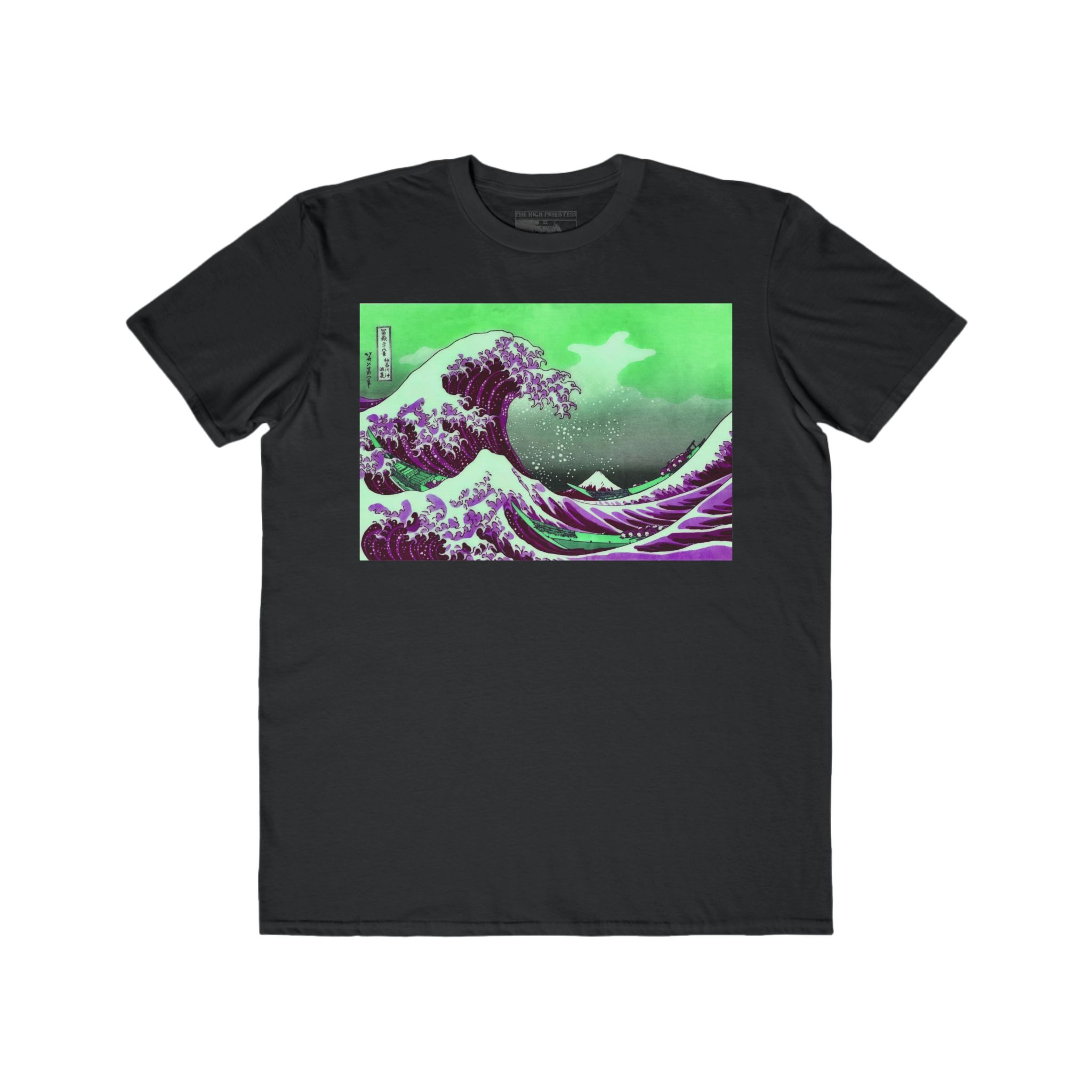 Great Wave off Kanagawa - Purple Men's Tee - Image 15