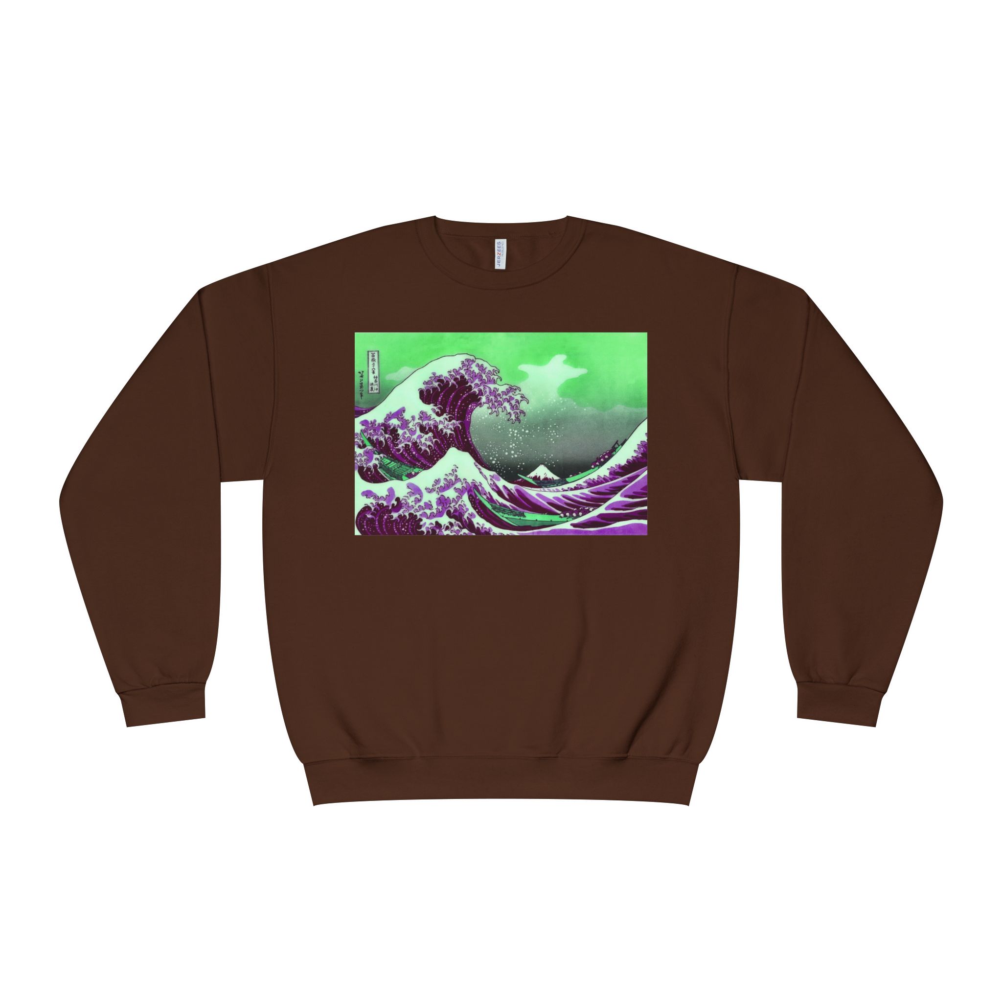 Great Wave off Kanagawa - Purple Sweatshirt - Image 8