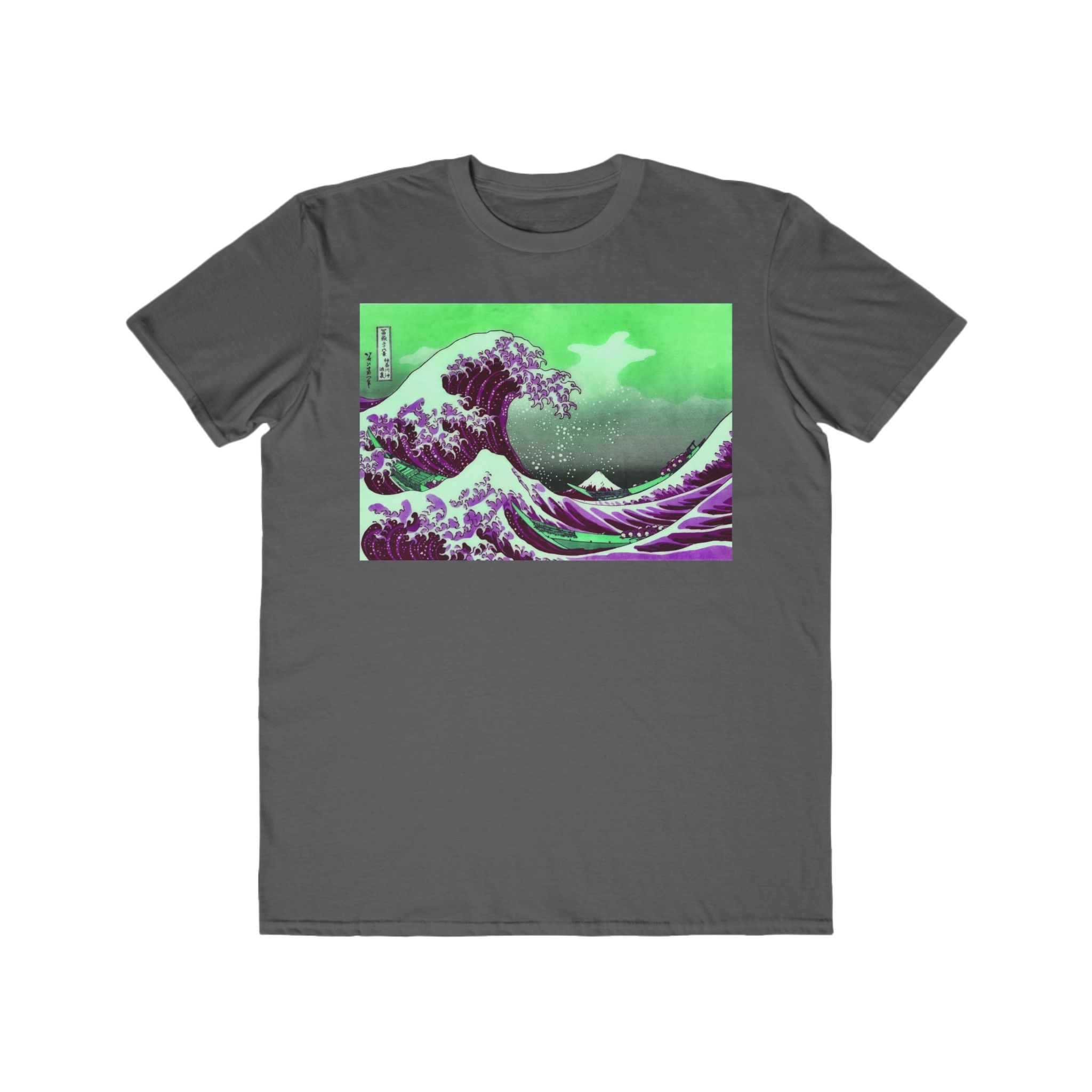 Great Wave off Kanagawa - Purple Men's Tee - Image 12