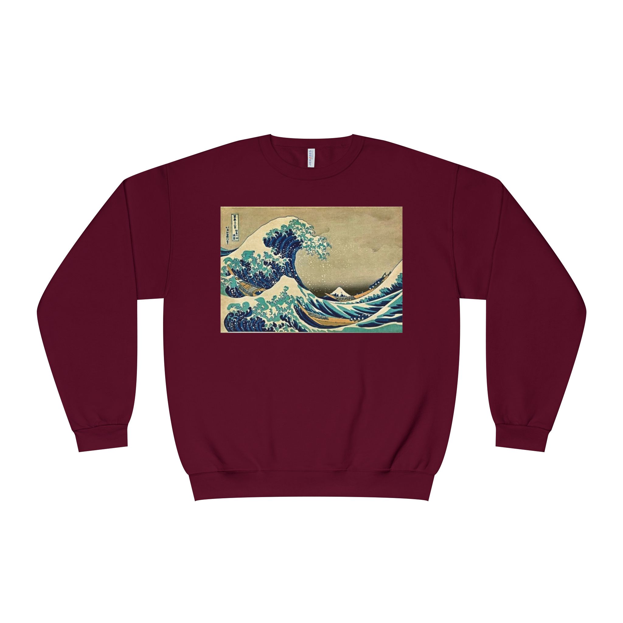Great Wave off Kanagawa Upscale Sweatshirt - Image 2