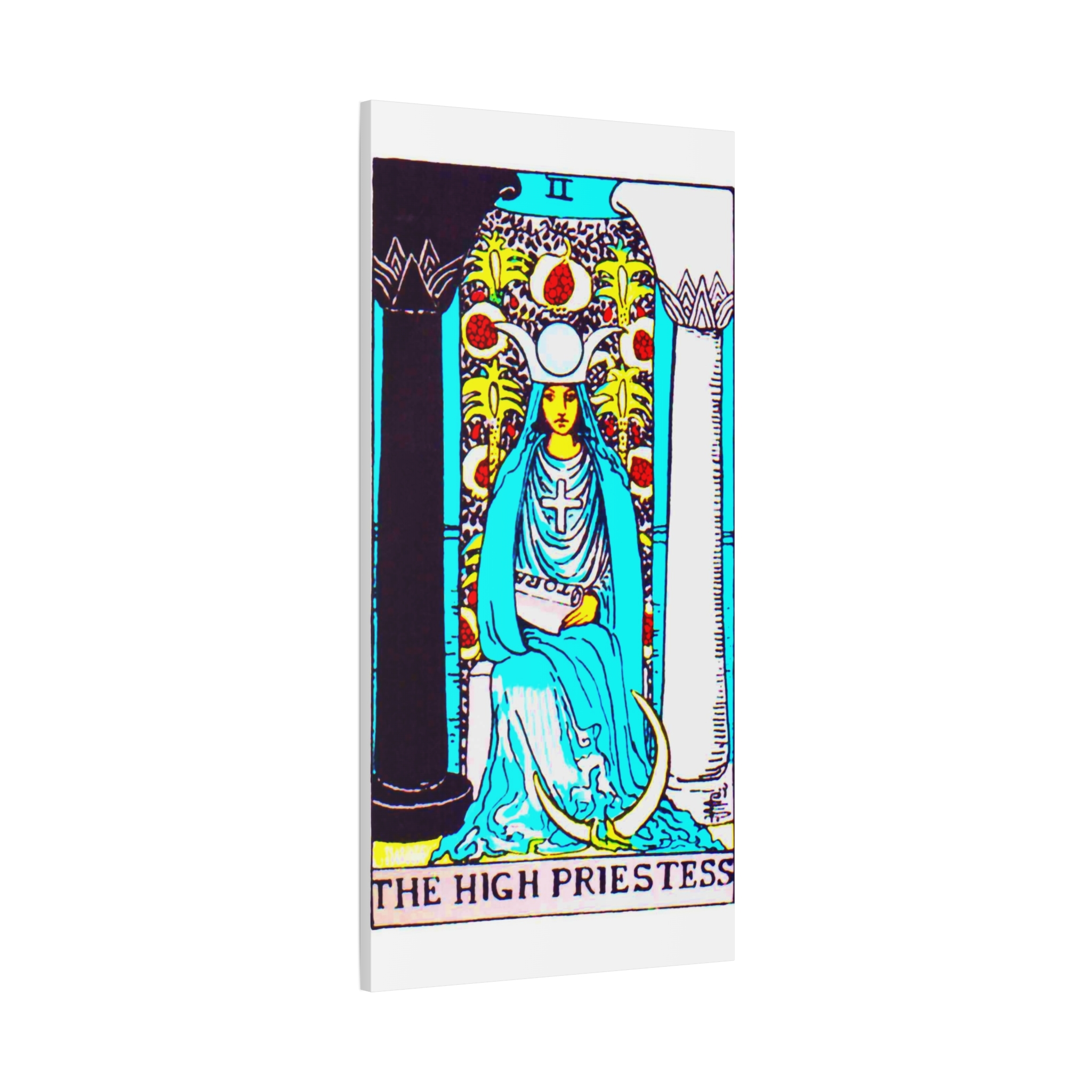 LAYOUT Tarot High Priestess 2 Matte Canvas - Image 24