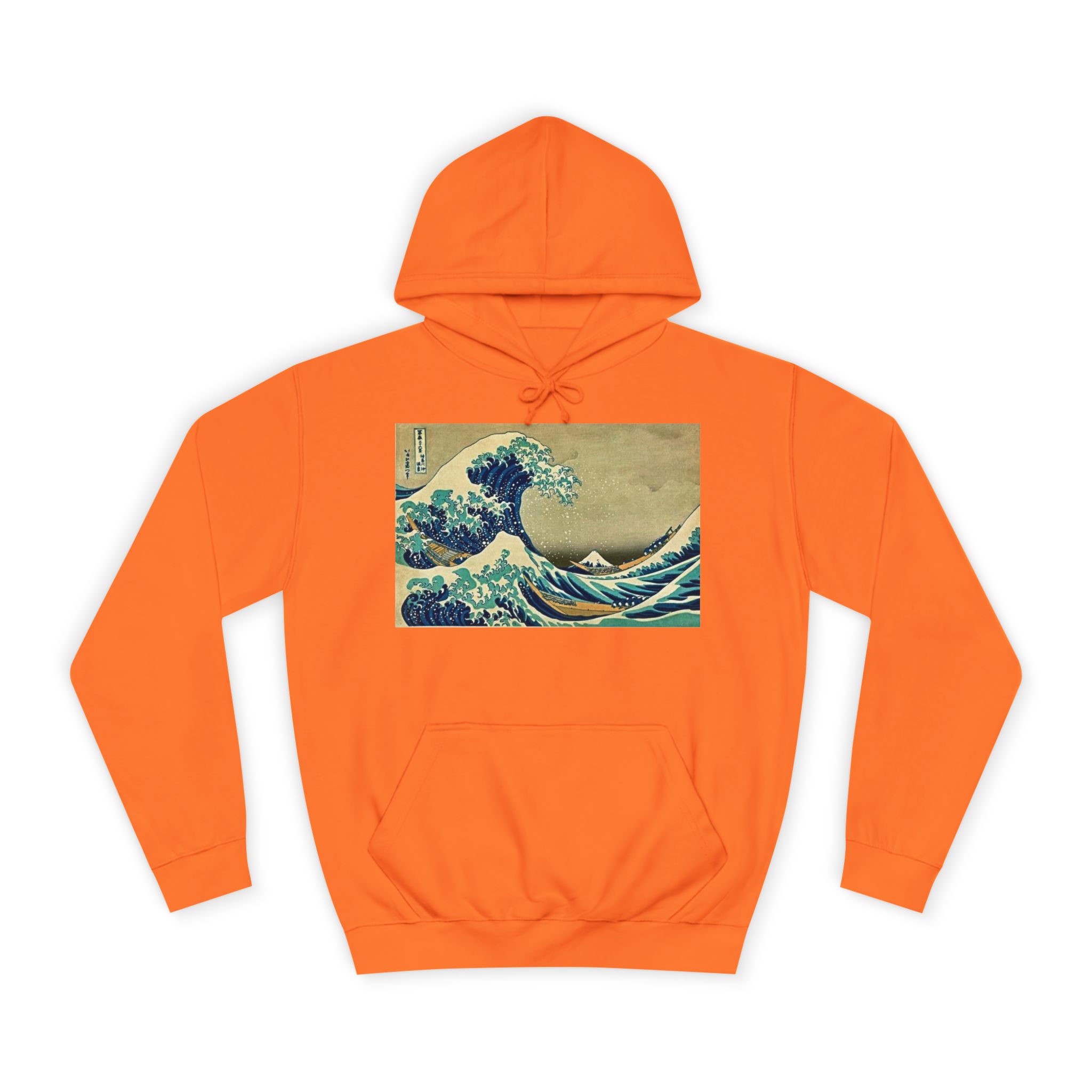 Great Wave off Kanagawa Upscale Pullover Hoodie - Image 4