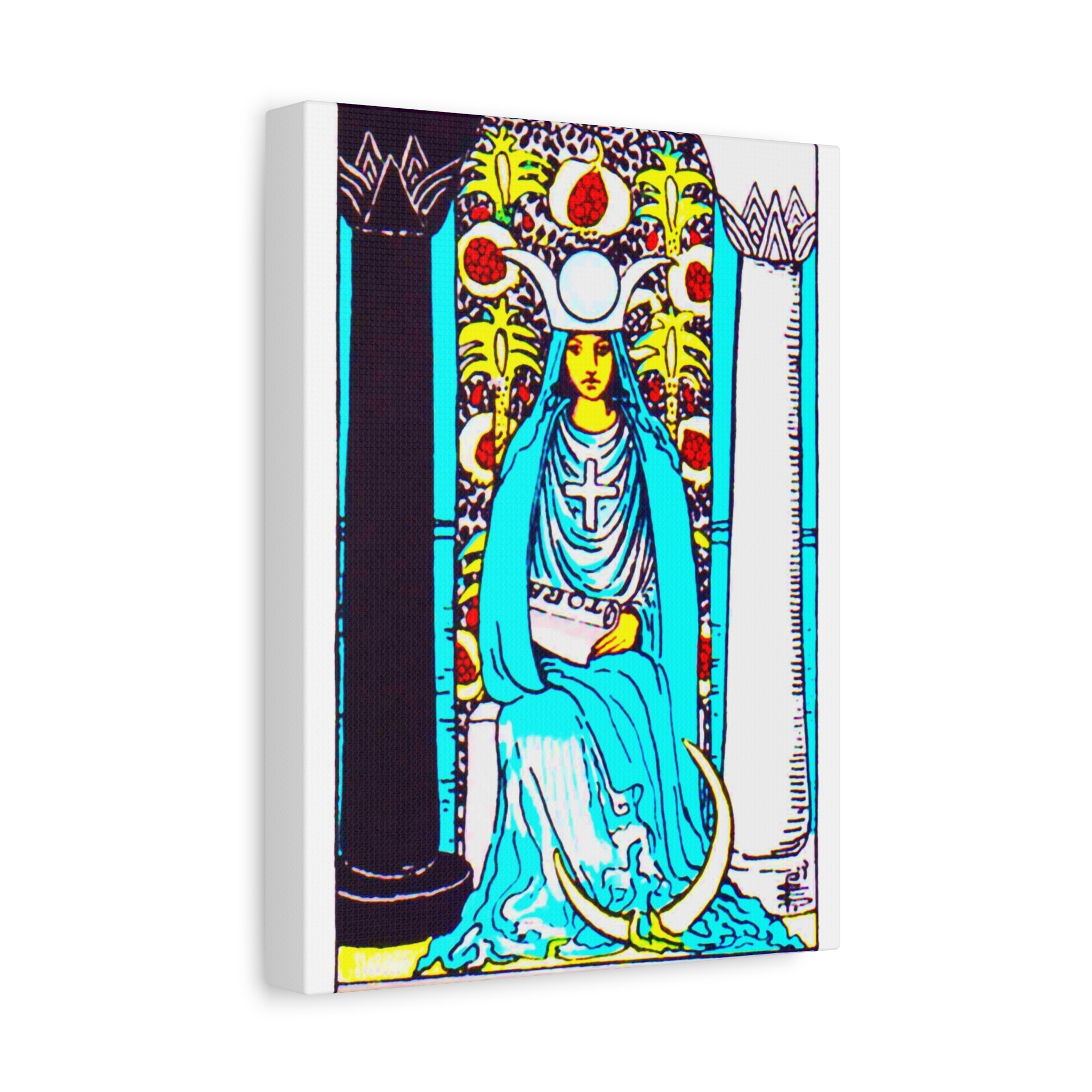 LAYOUT Tarot High Priestess 2 Matte Canvas - Image 10