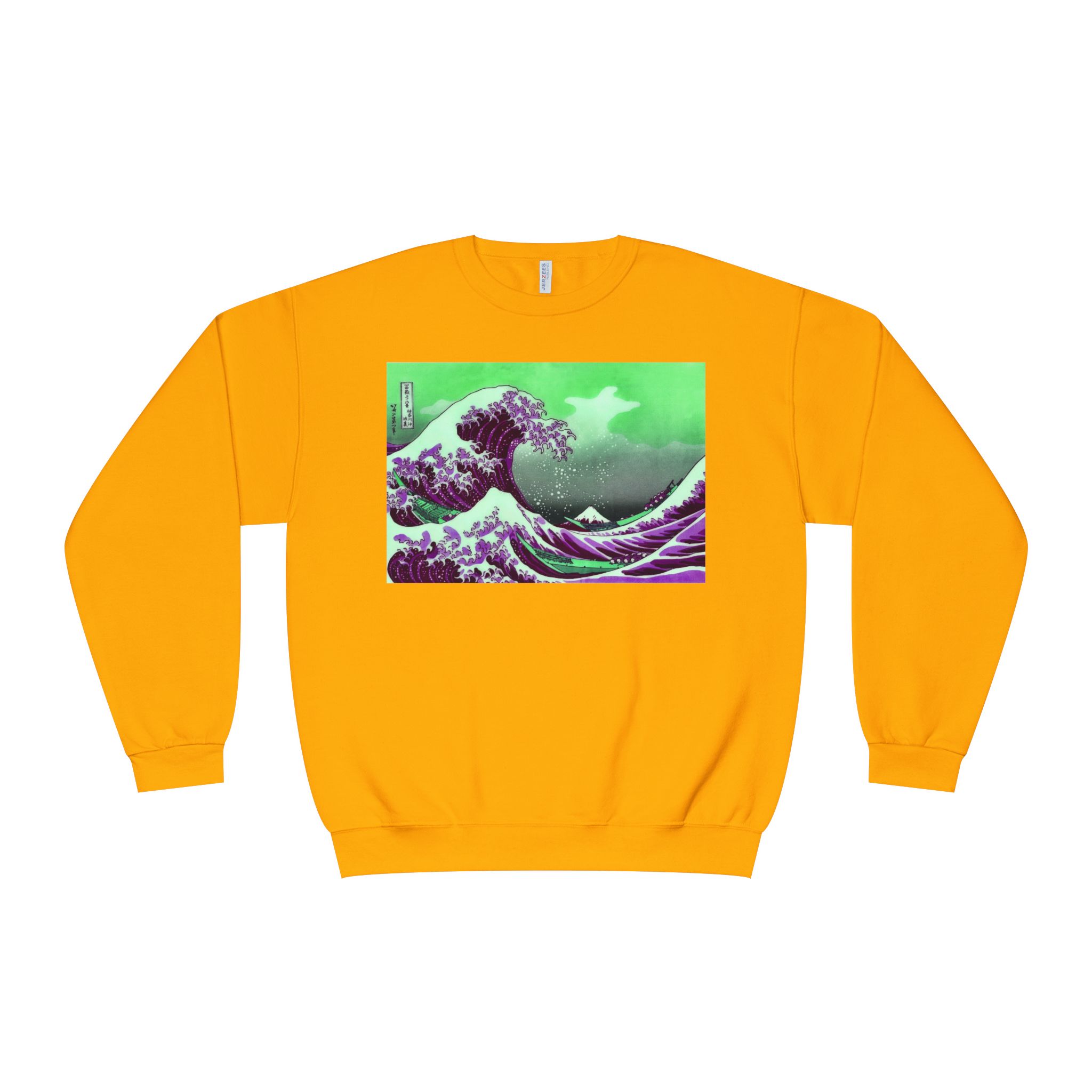 Great Wave off Kanagawa - Purple Sweatshirt - Image 7