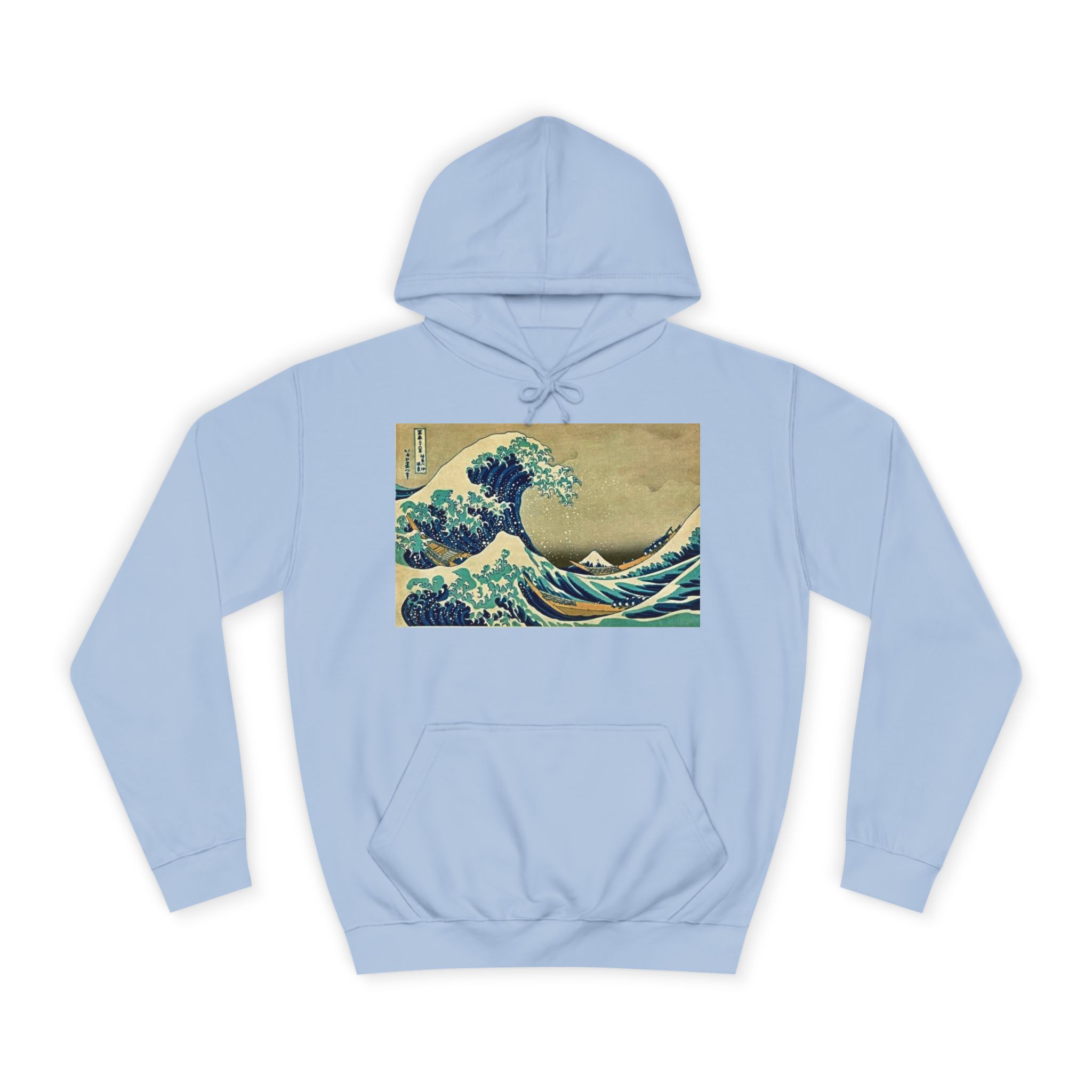Great Wave off Kanagawa Upscale Pullover Hoodie - Image 10