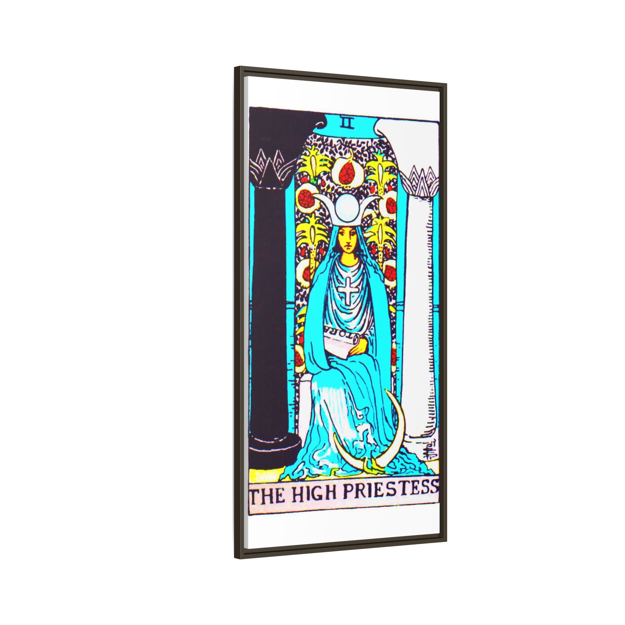 Tarot High Priestess 2 Framed Canvas - Image 14