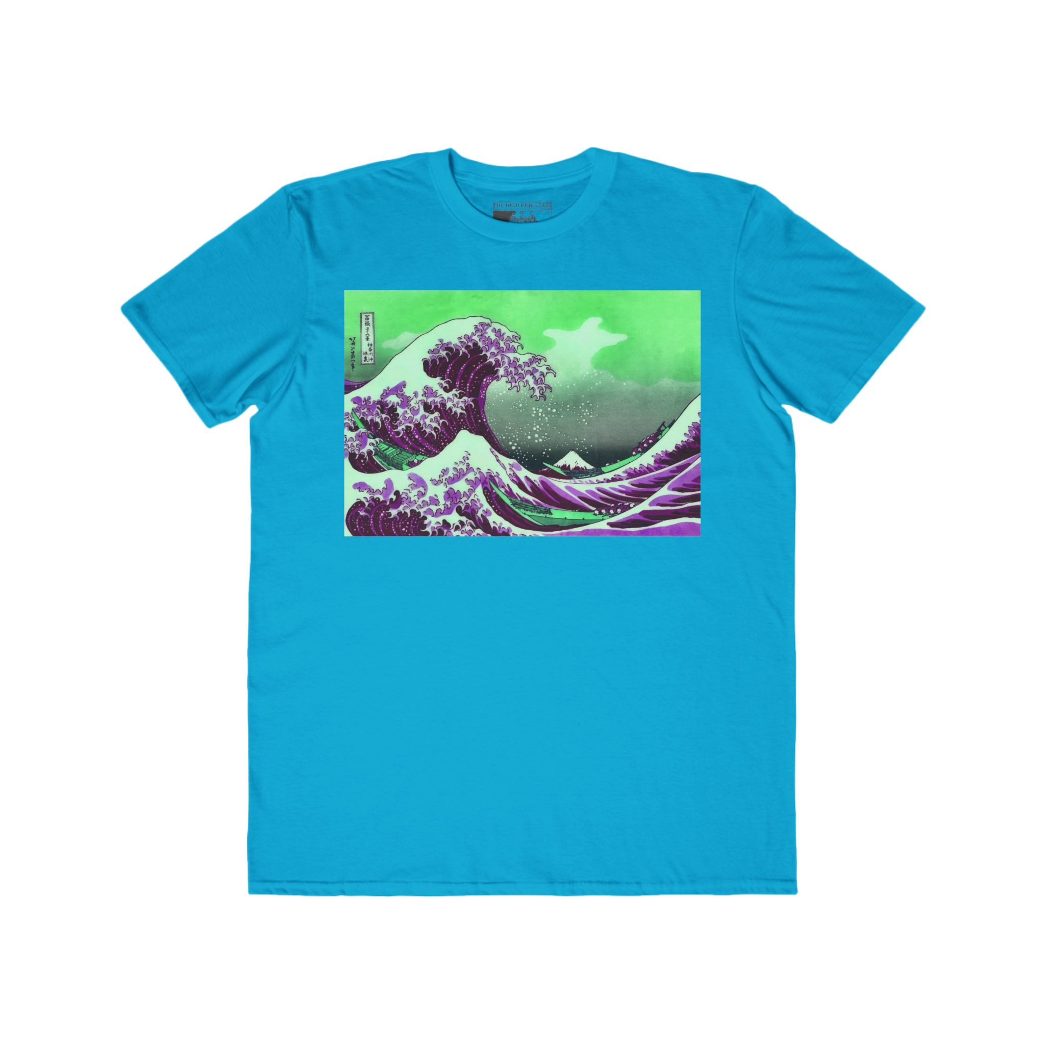 Great Wave off Kanagawa - Purple Men's Tee - Image 8