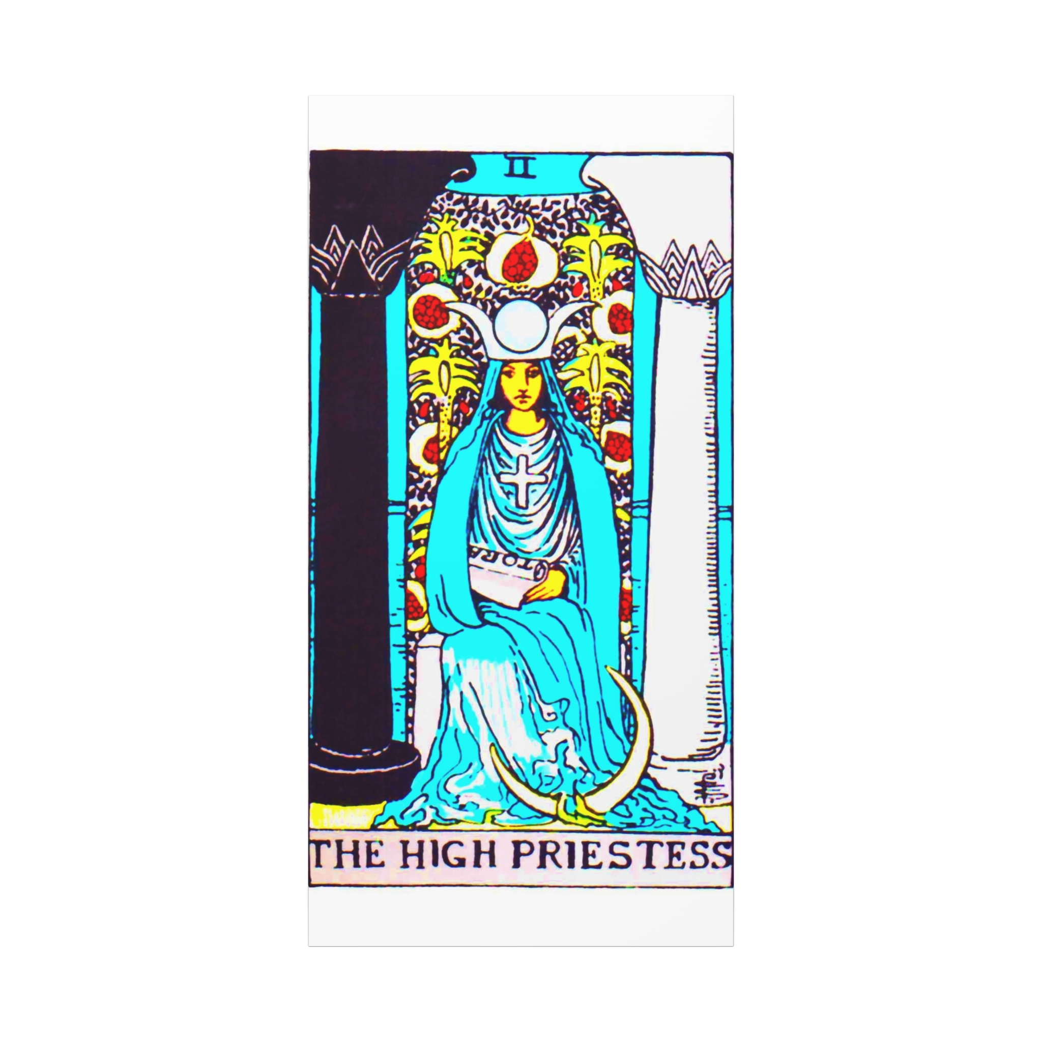 LAYOUT Tarot High Priestess 2 Matte Canvas - Image 23