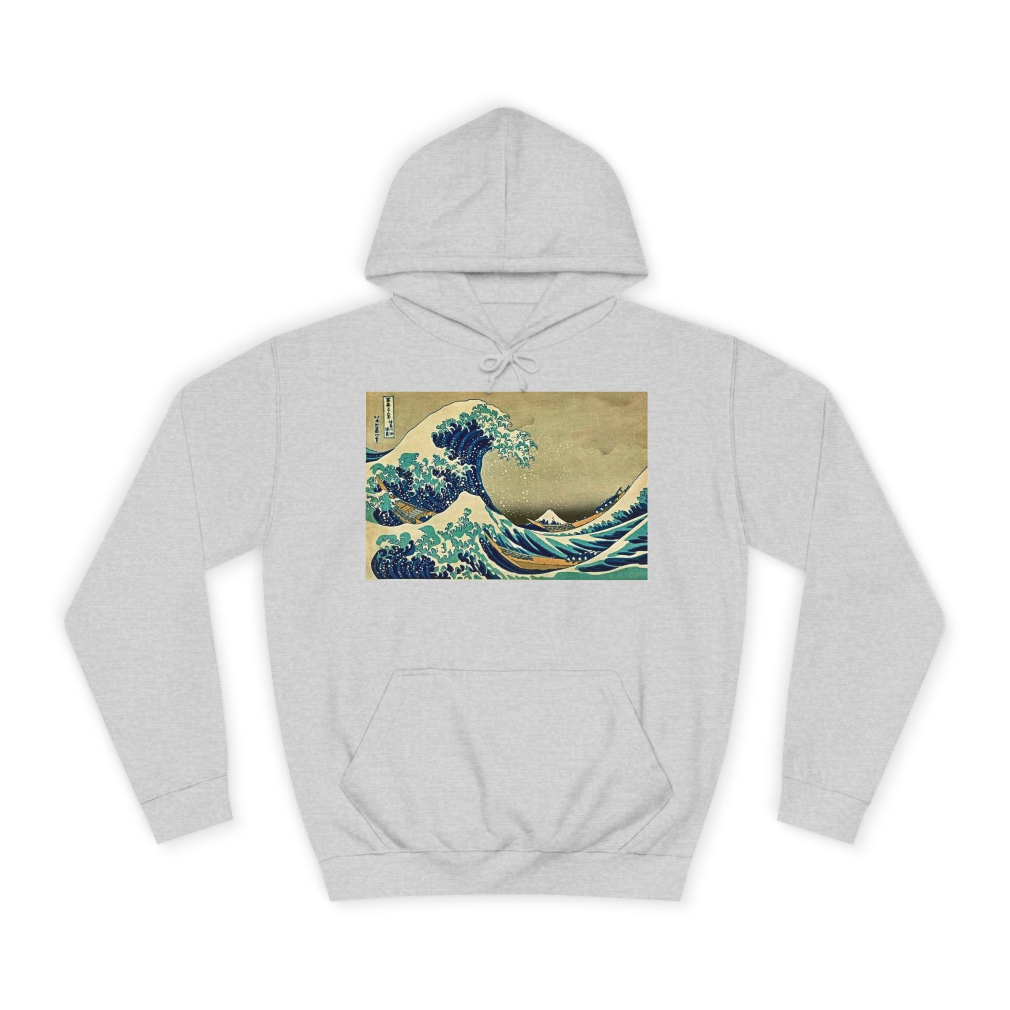 Great Wave off Kanagawa Upscale Pullover Hoodie - Image 6