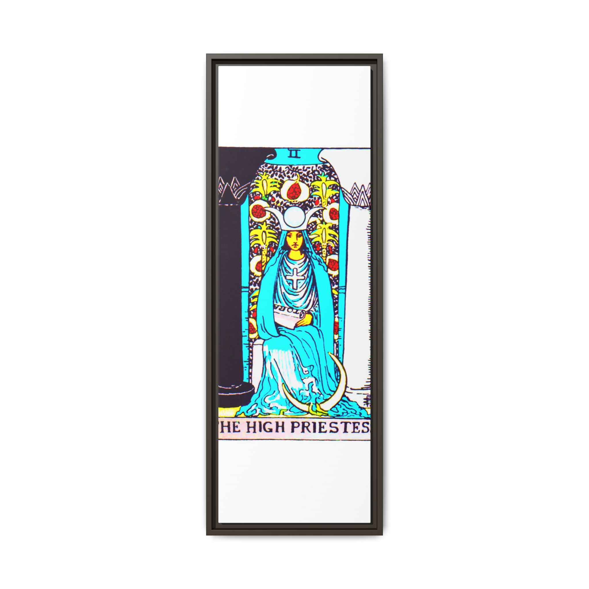 Tarot High Priestess 2 Framed Canvas - Image 21