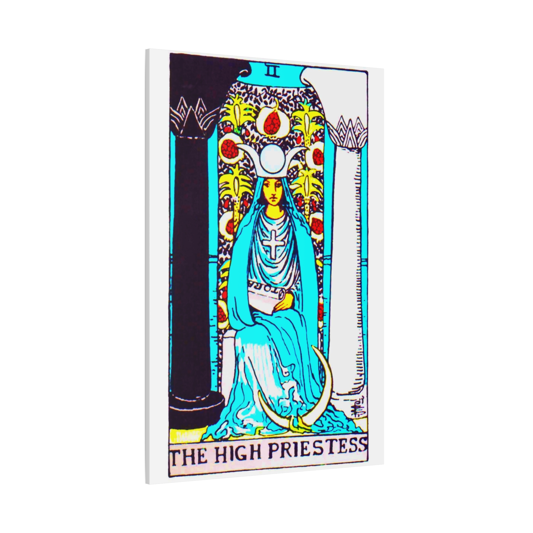 LAYOUT Tarot High Priestess 2 Matte Canvas - Image 26