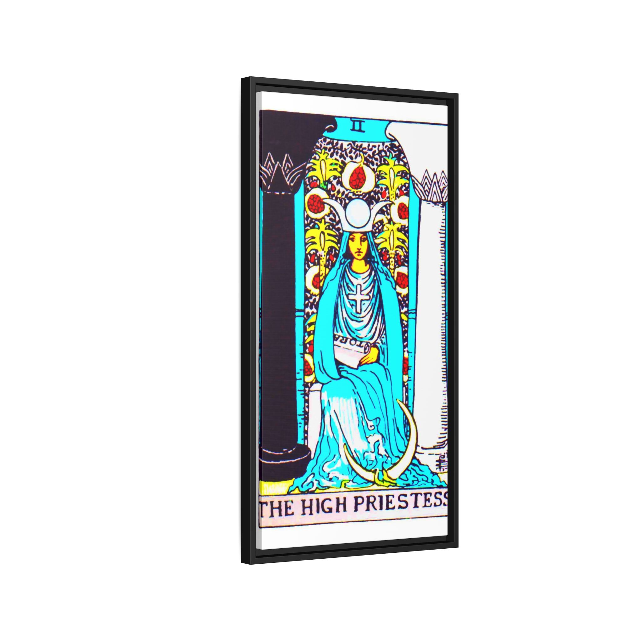 Tarot High Priestess 2 Framed Canvas - Image 70