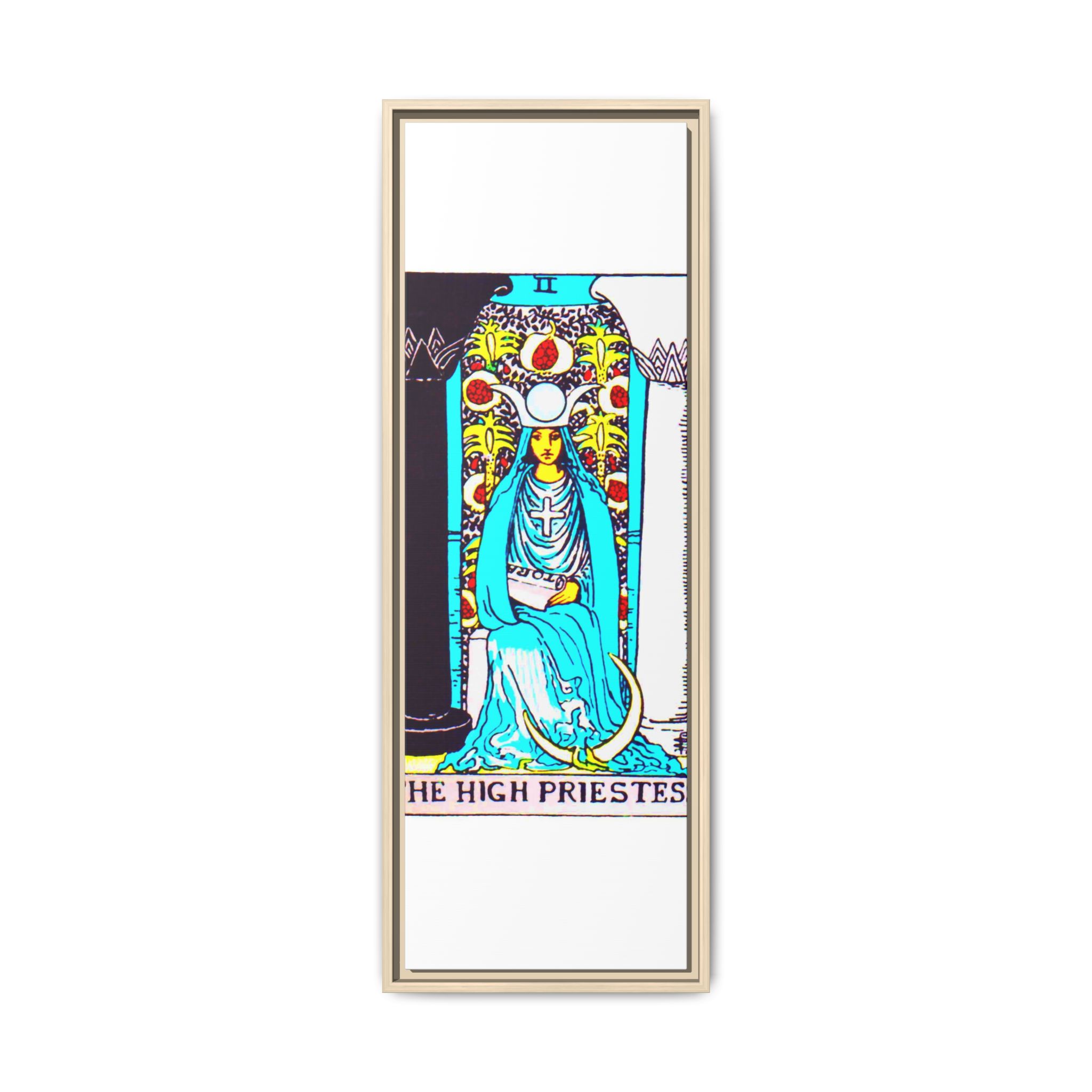 Tarot High Priestess 2 Framed Canvas - Image 29