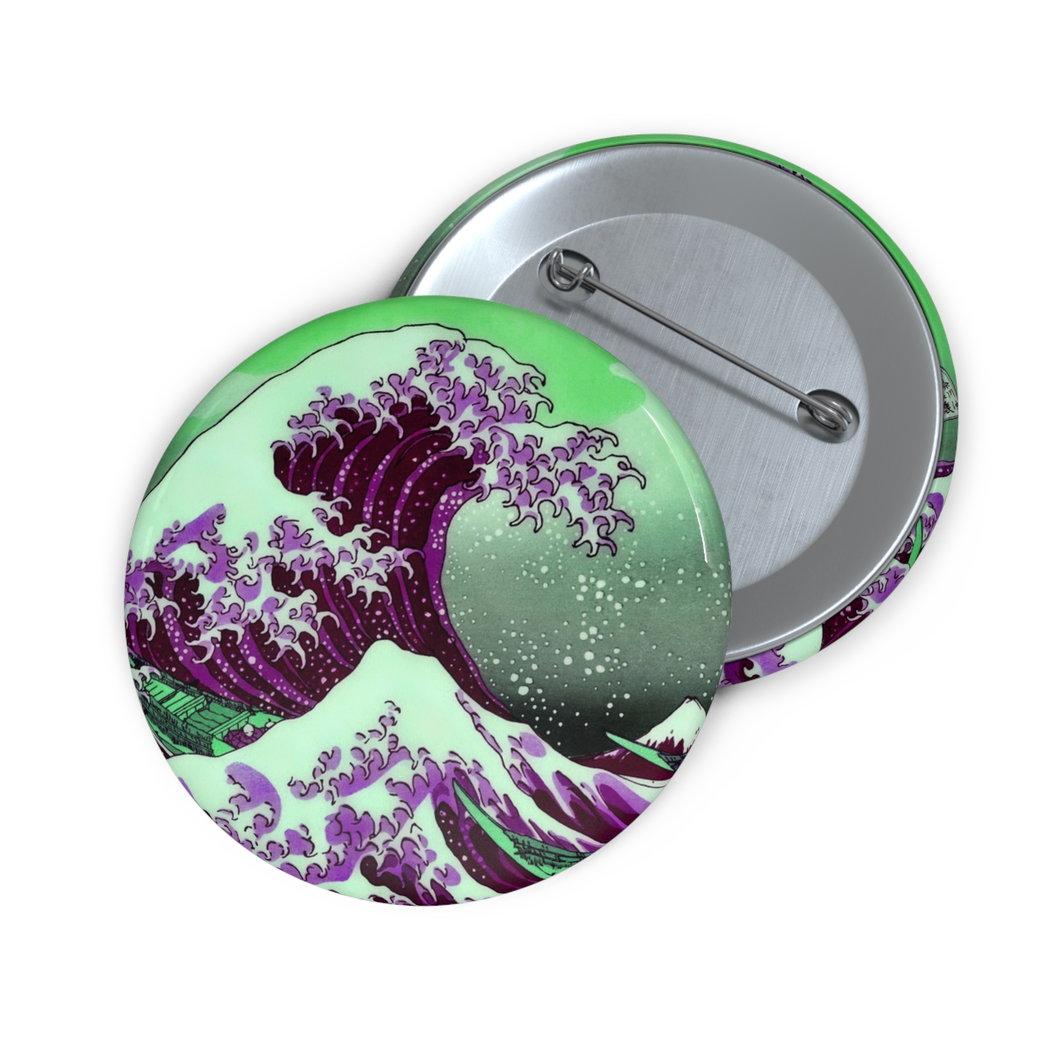 Great Wave off Kanagawa - Purple Pin - Image 3
