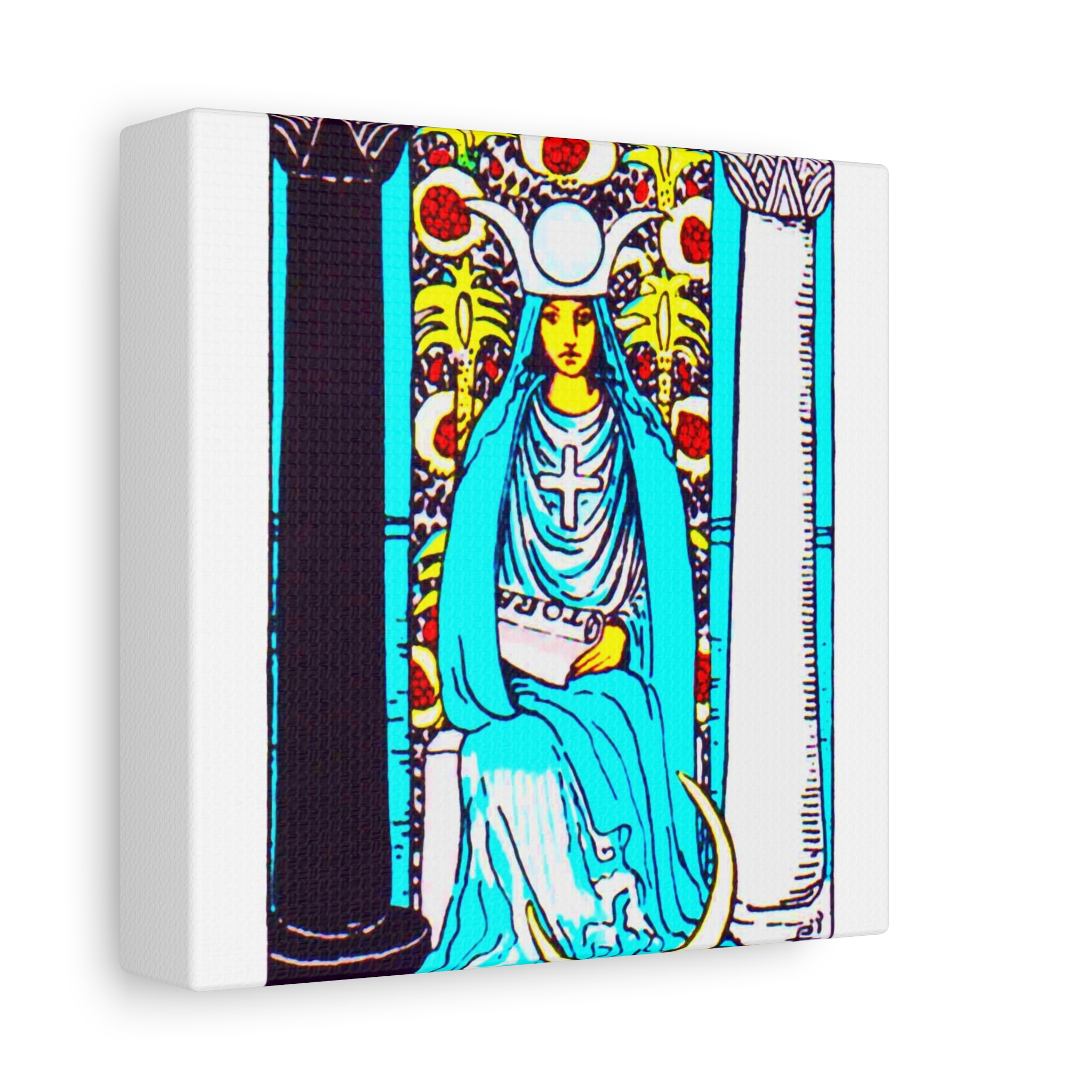 LAYOUT Tarot High Priestess 2 Matte Canvas - Image 8