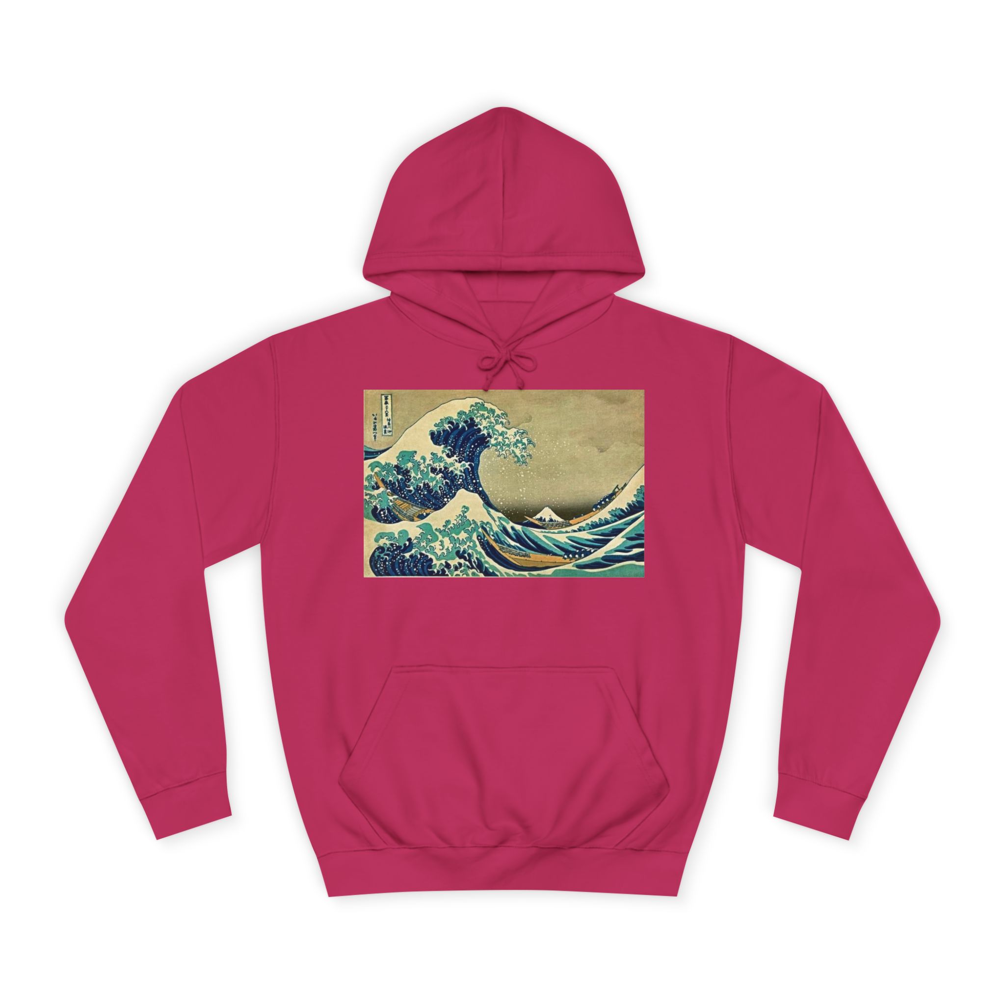 Great Wave off Kanagawa Upscale Pullover Hoodie - Image 16